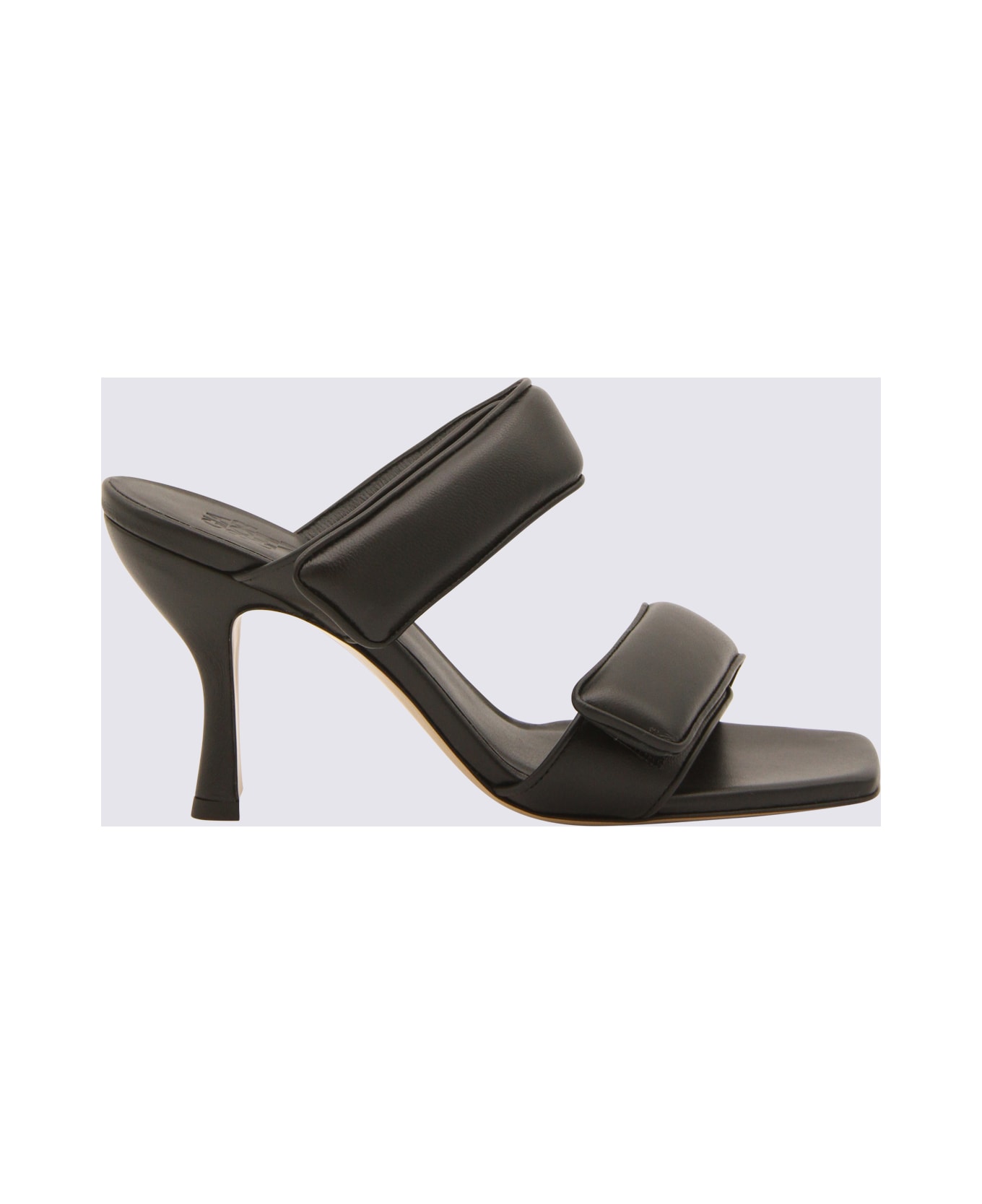 Gia X Pernille Teisbaek Black Leather Perni Sandals - Black サンダル
