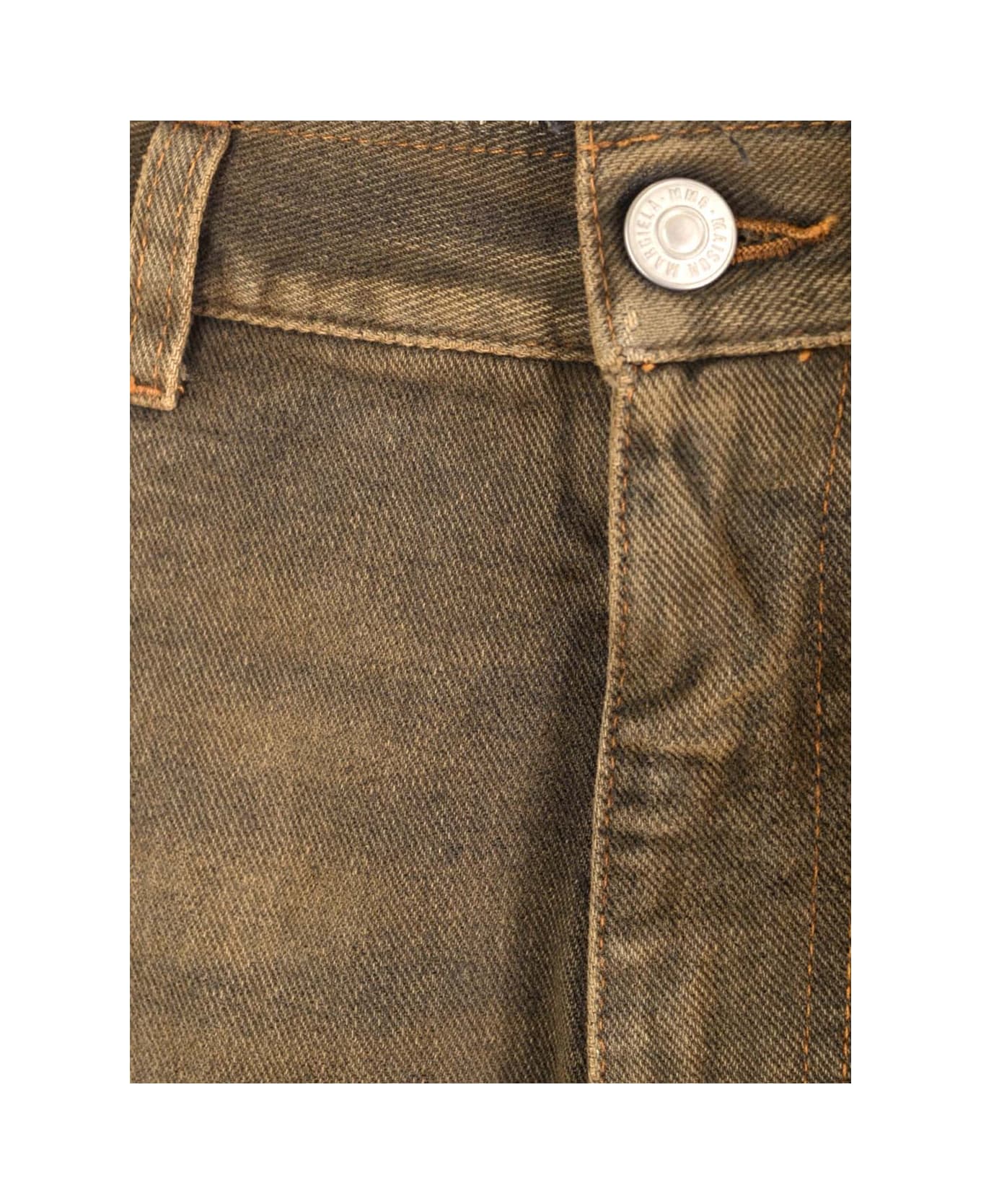 MM6 Maison Margiela Five-pocket Jeans - Brown