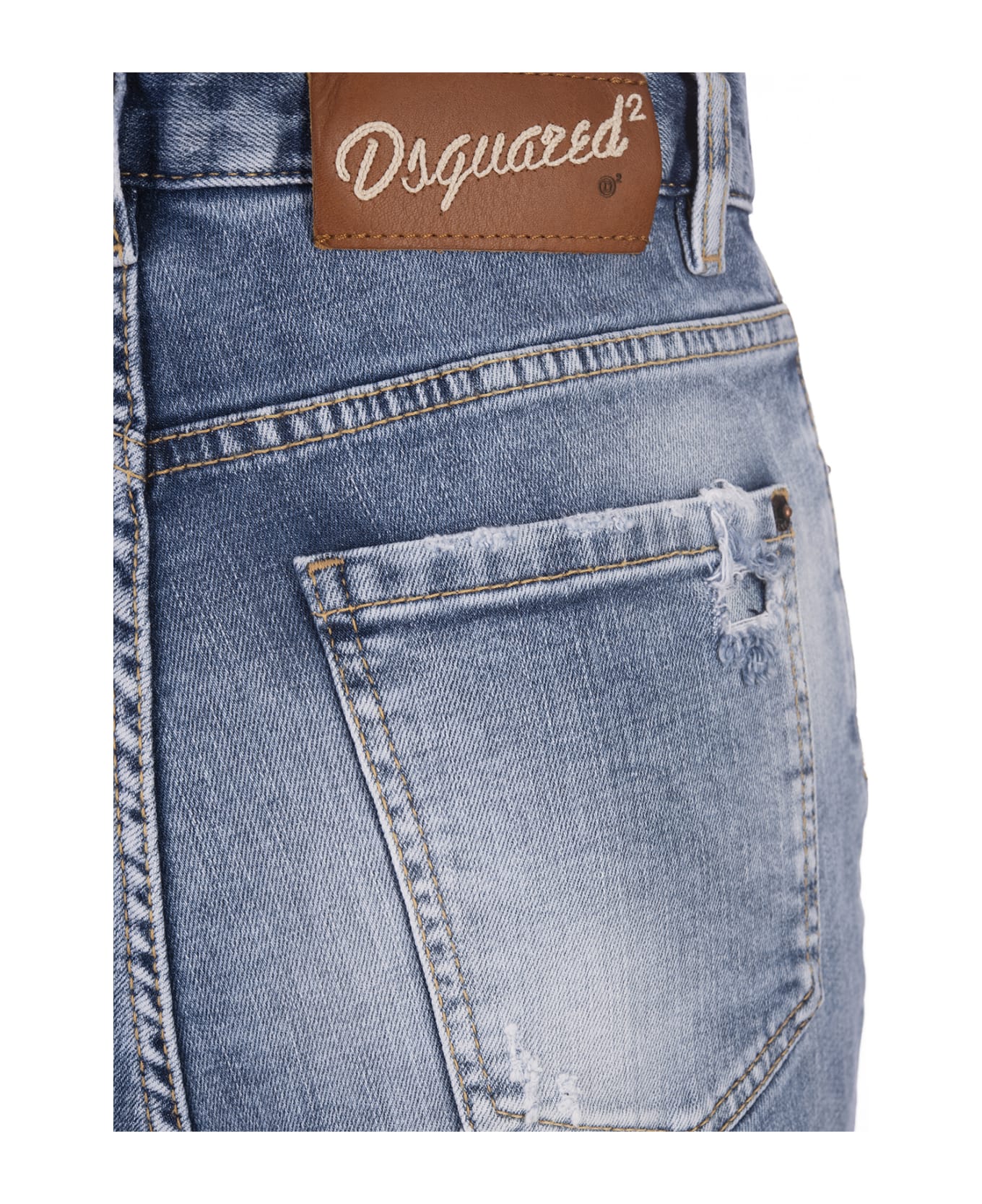 Dsquared2 Super Skinny Jeans - Blue
