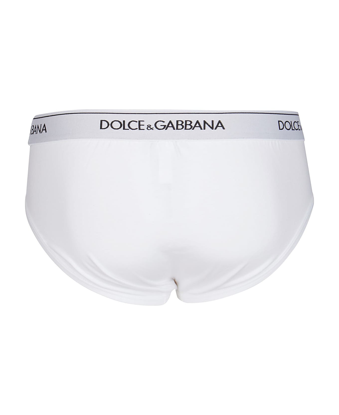 Dolce & Gabbana White Cotton Briefs