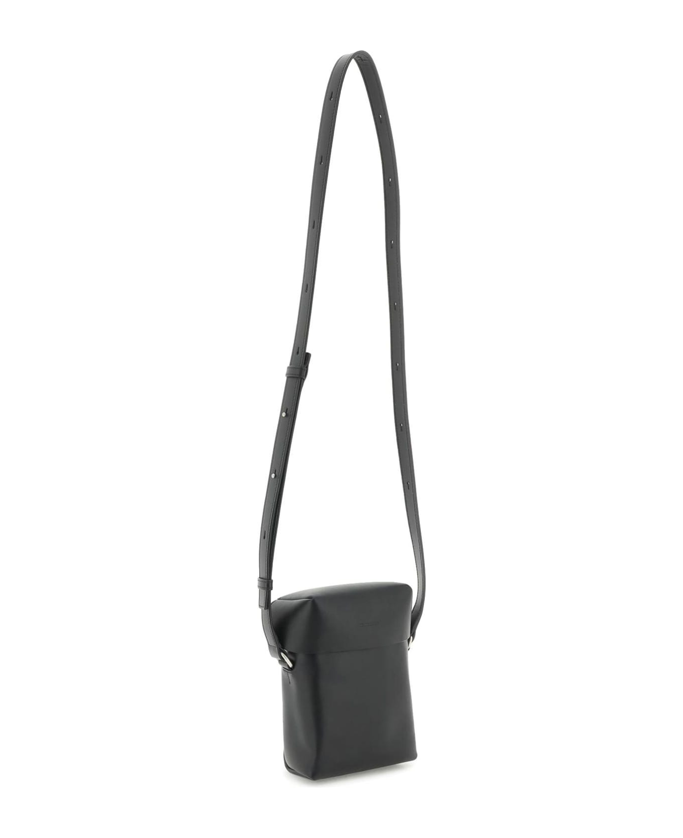 Jil Sander 
lid
 Small Crossbody Bag - BLACK (Black)