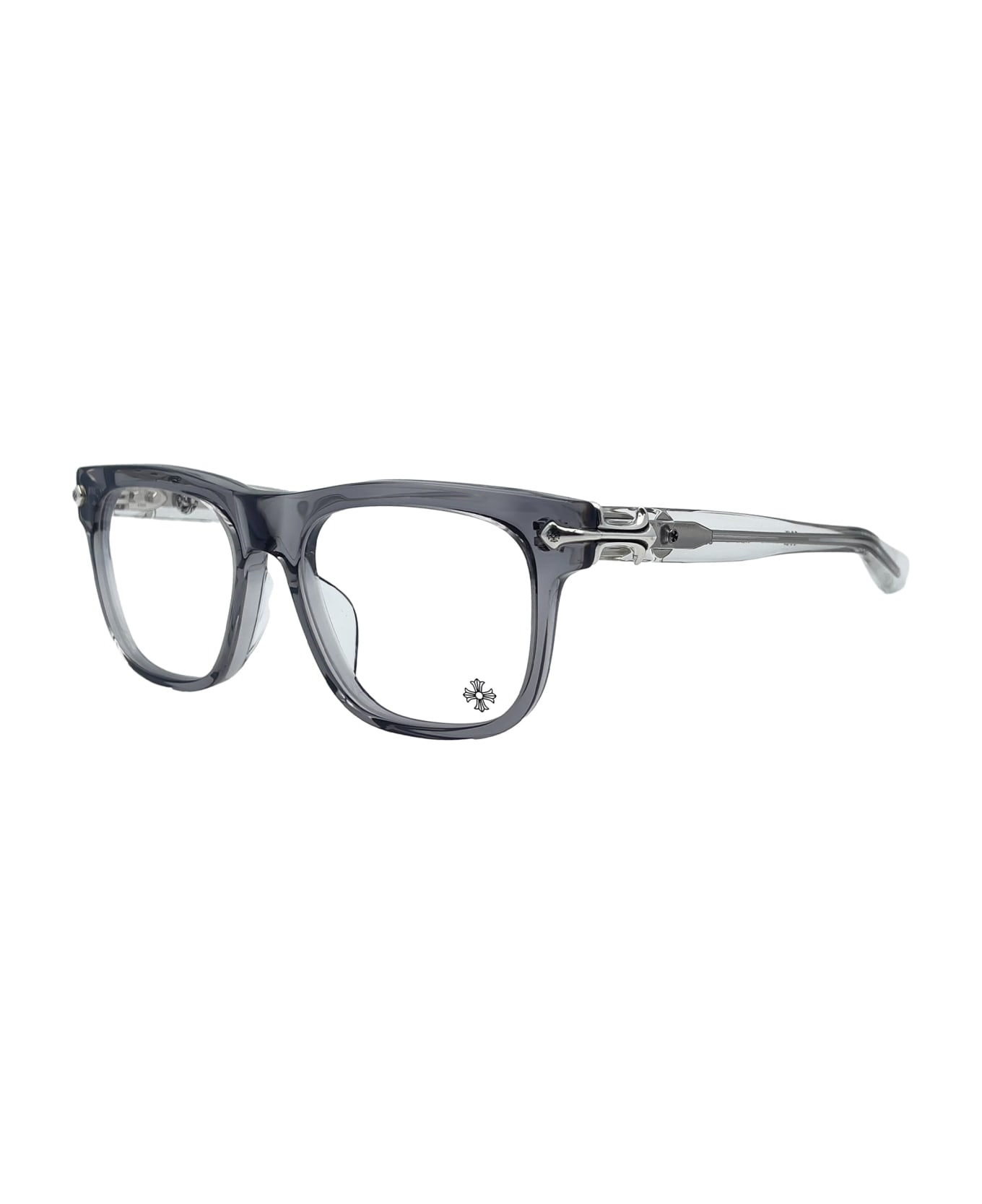 Chrome Hearts Slid'n - Graphite / Crystal Rx Glasses - grey crystal