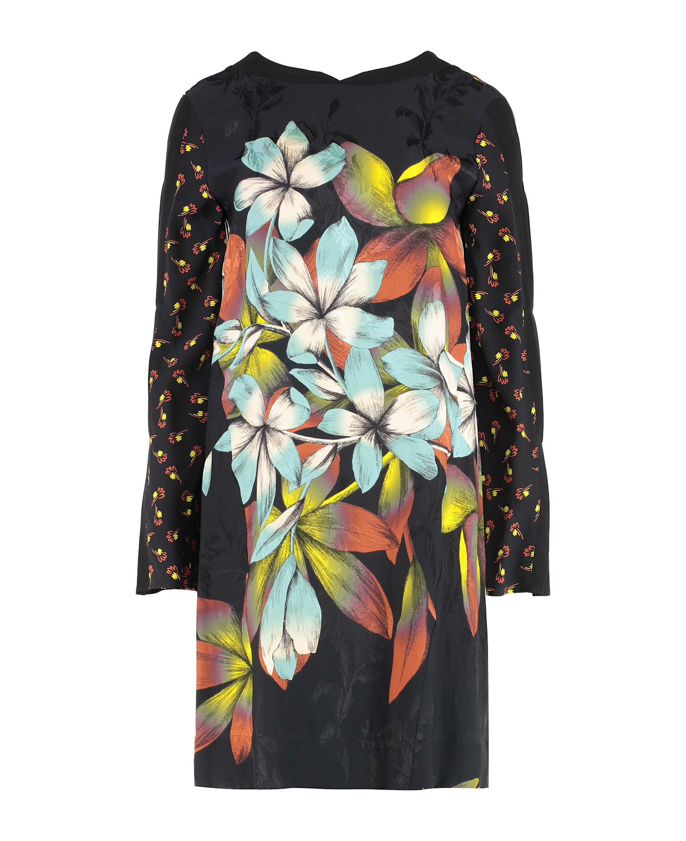 Etro Printed Silk Dress - Multicolor
