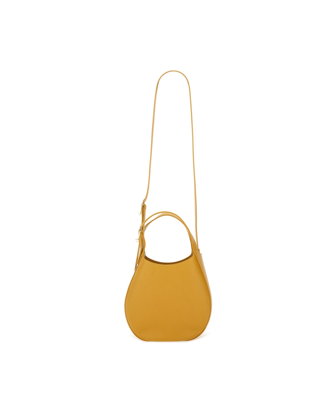 Longchamp "s Le Foulonné" Bag With Handle - YELLOW