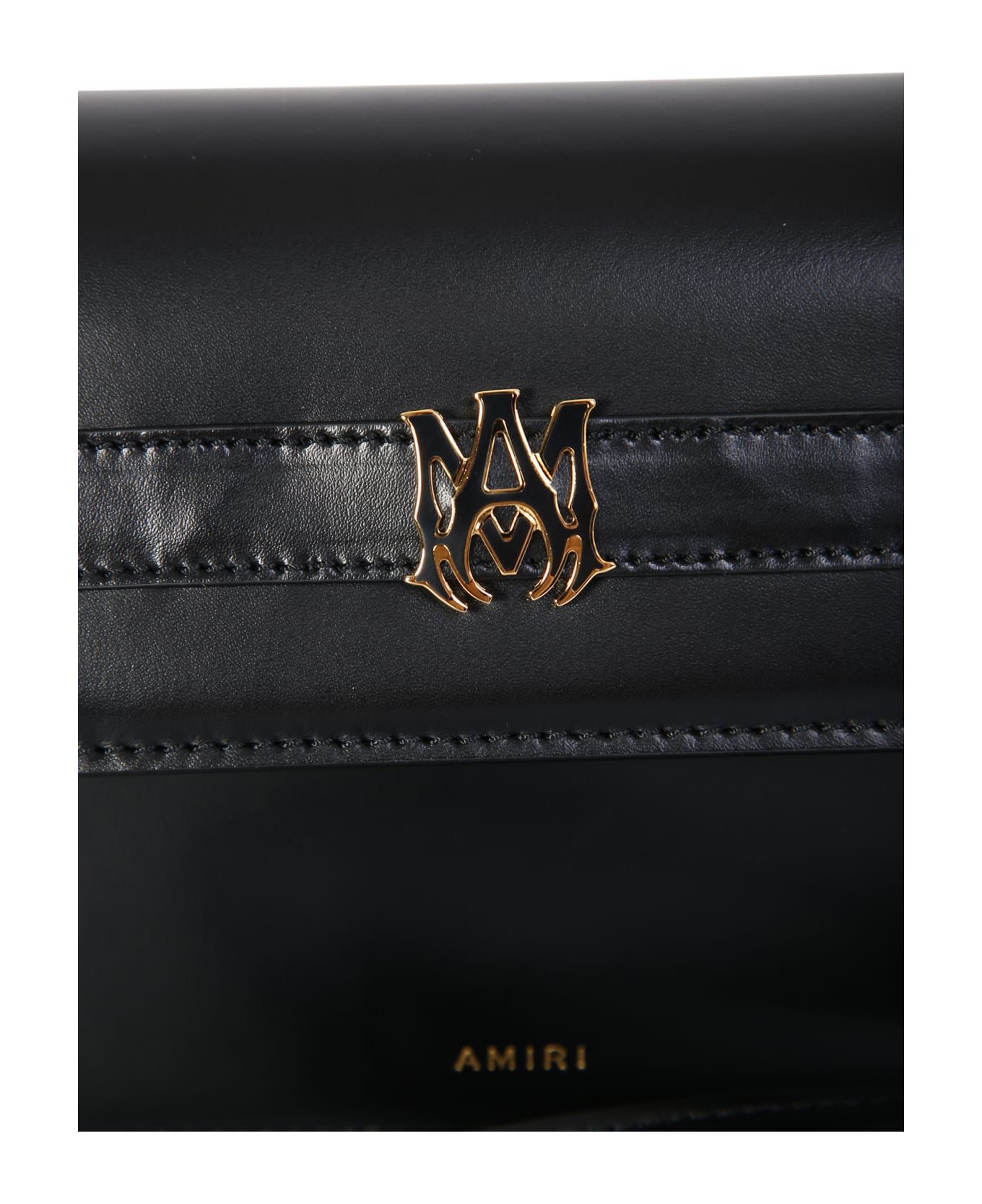 AMIRI Small 'ma' Clutch Bag In Leather - Black