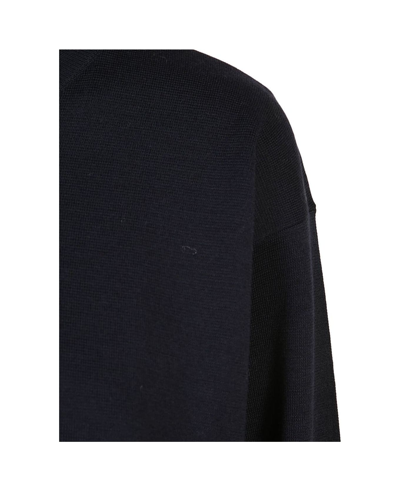 Roberto Collina Crewneck Knit Sweater - Blue