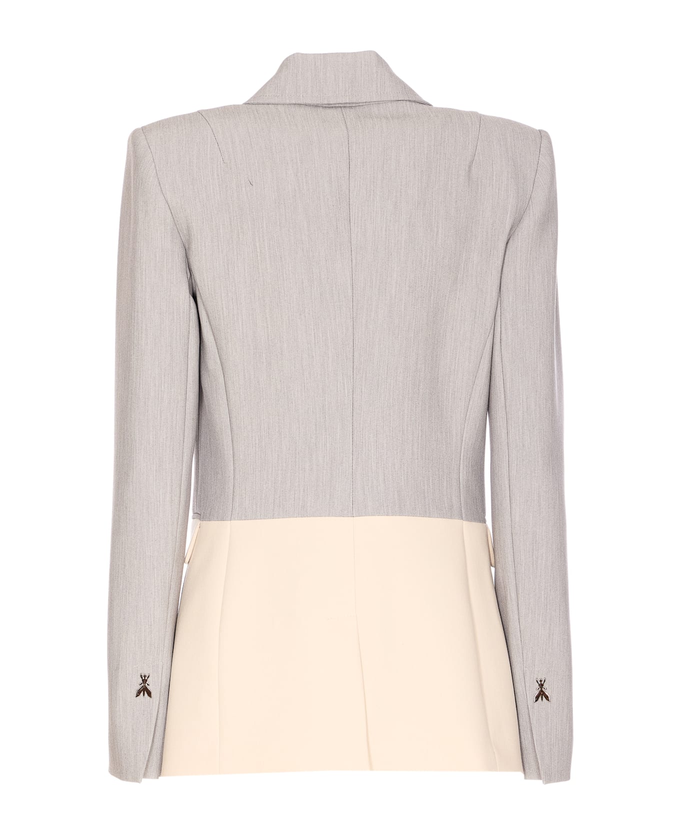 Patrizia Pepe Color Block Jacket - Grey