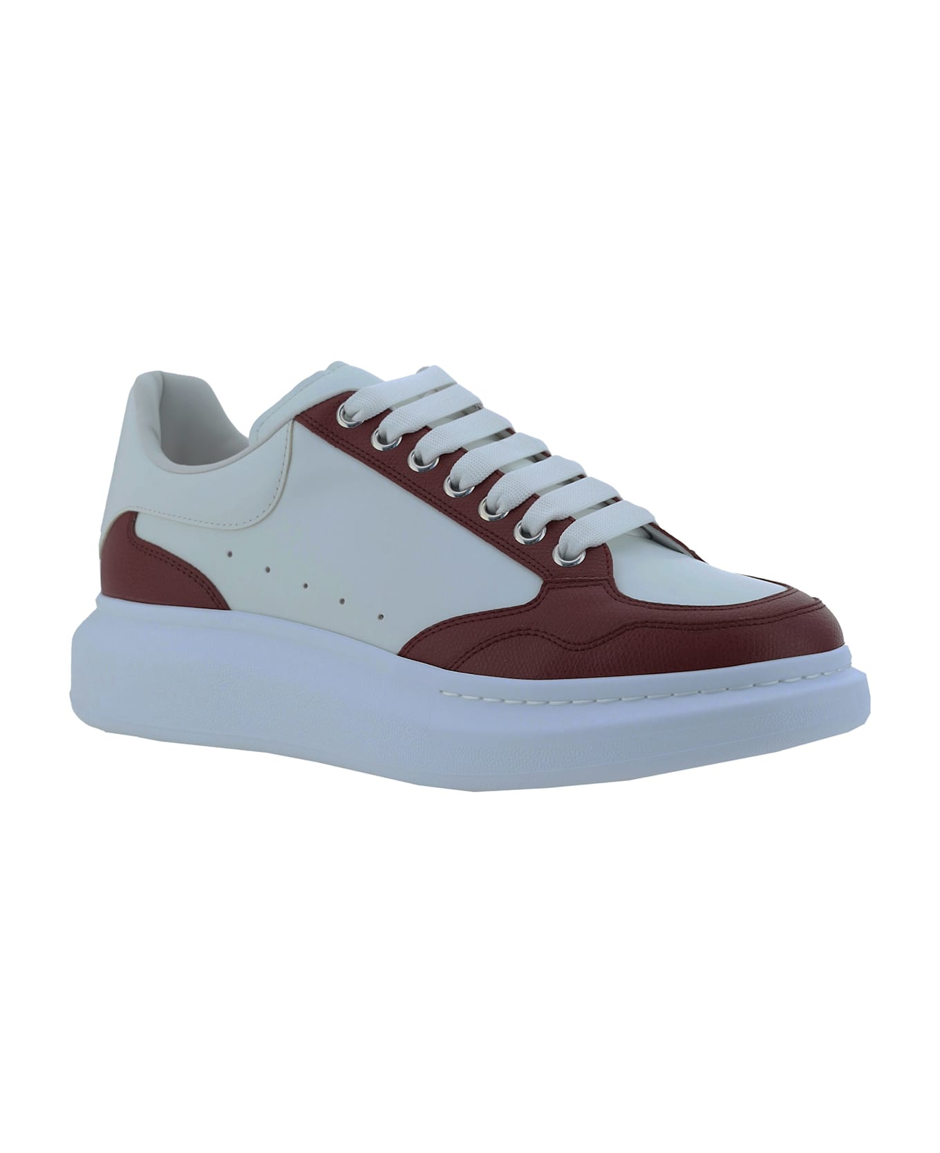 Alexander McQueen Sneakers - Burgundy/white