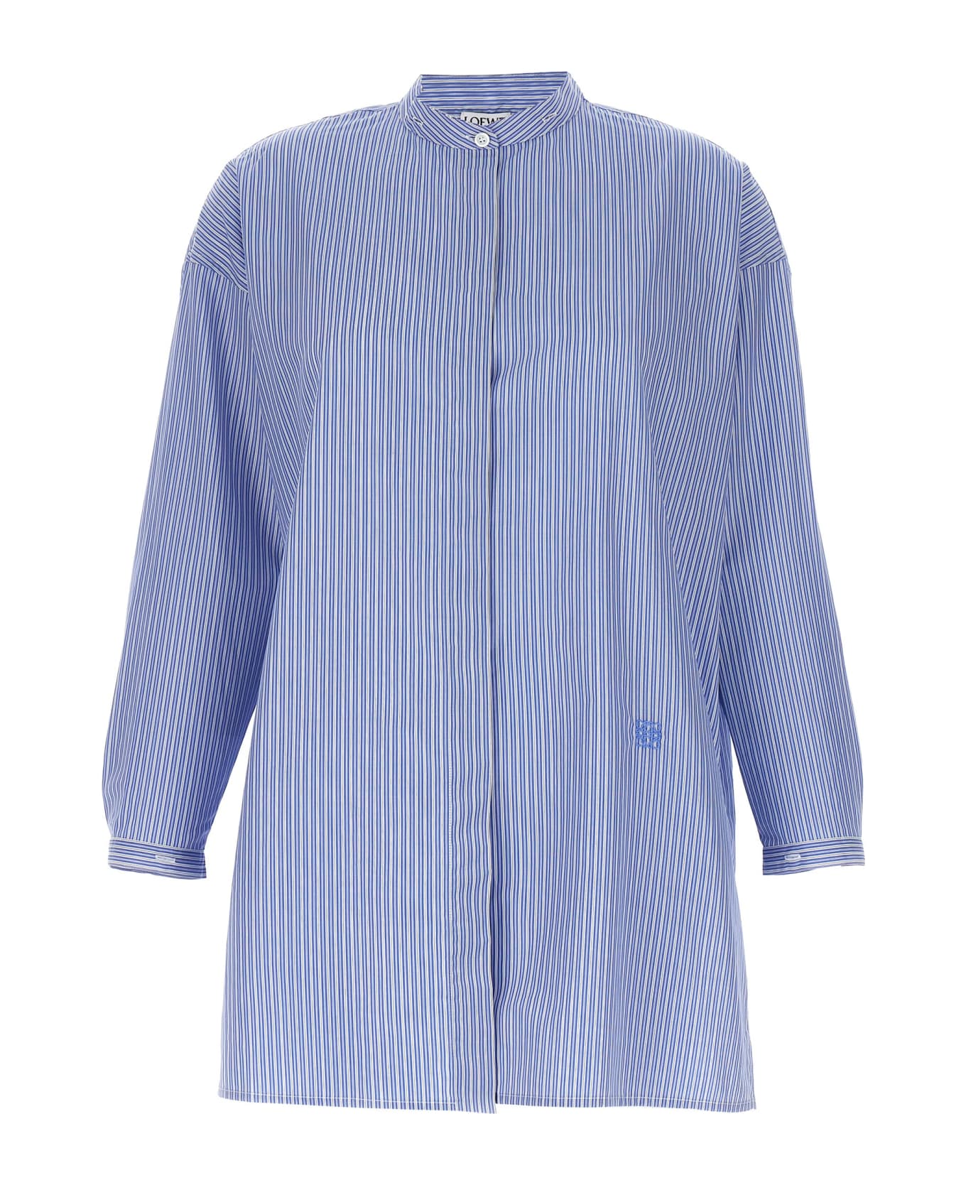 Loewe 'deconstructed' Shirt - Light Blue