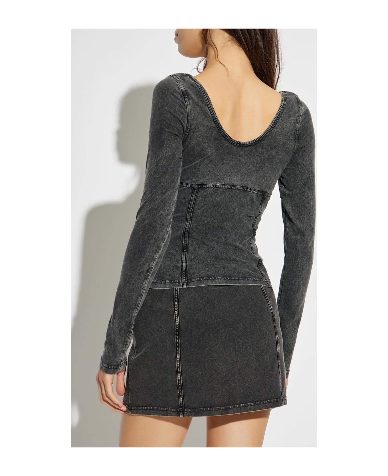 Diesel Top T-elin - BLACK
