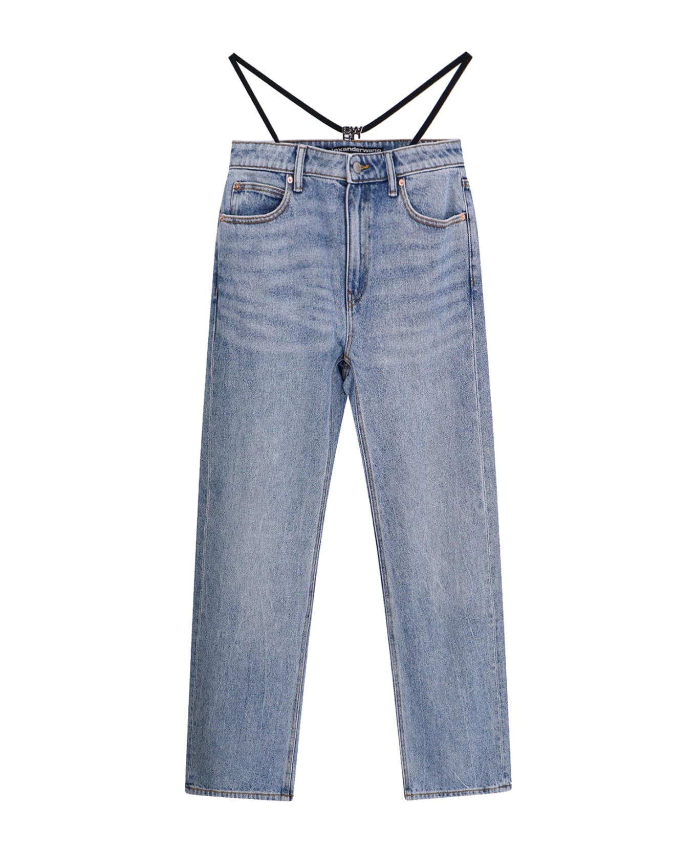 【ALEXANDER WANG】Jeans with pre-styled thong /デニム パンツ Alexander Wang Jeans With Pre-styled Thong | italist, ALWAYS