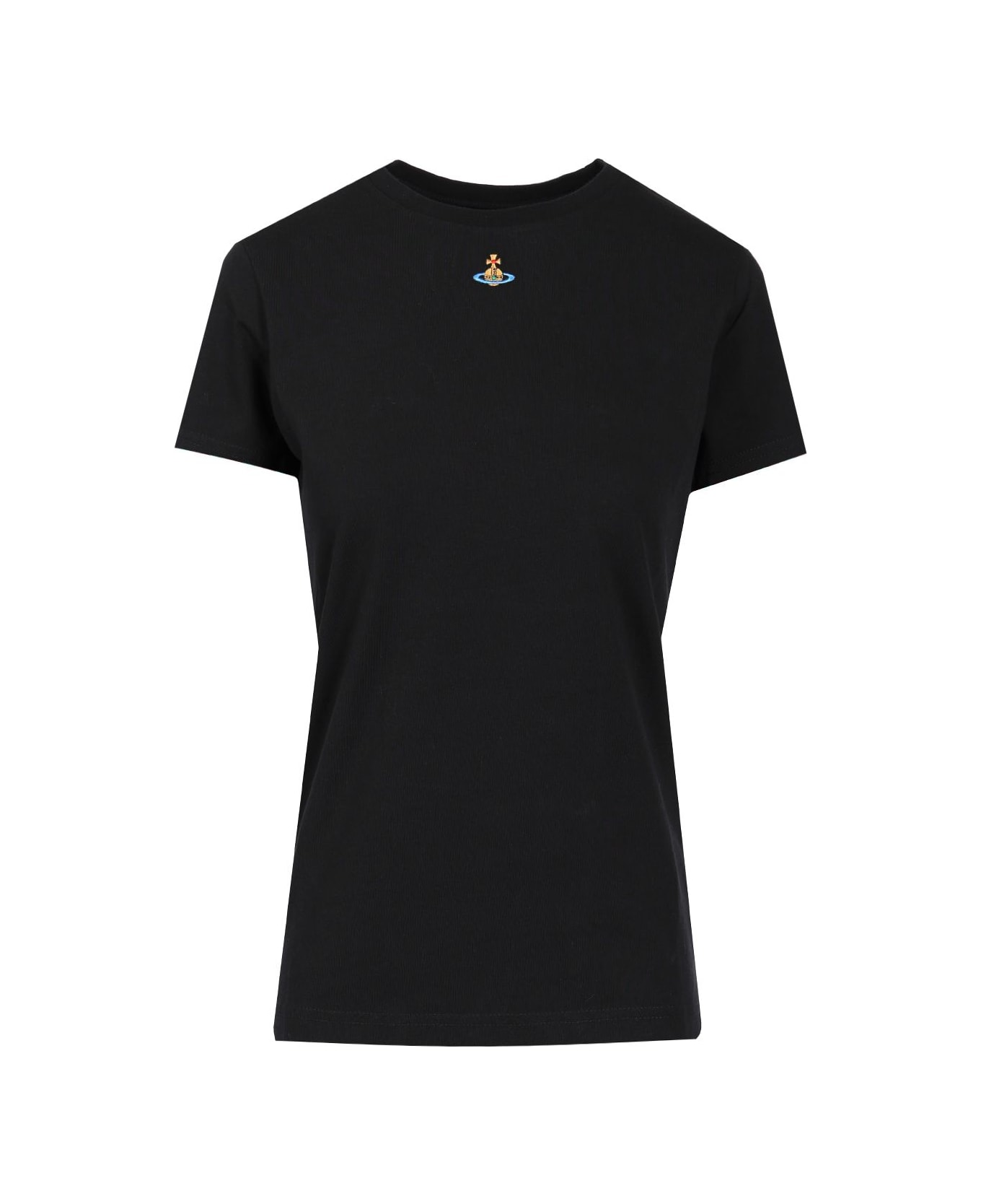 Vivienne Westwood Classic T-shirt With 
orb
 - Nero