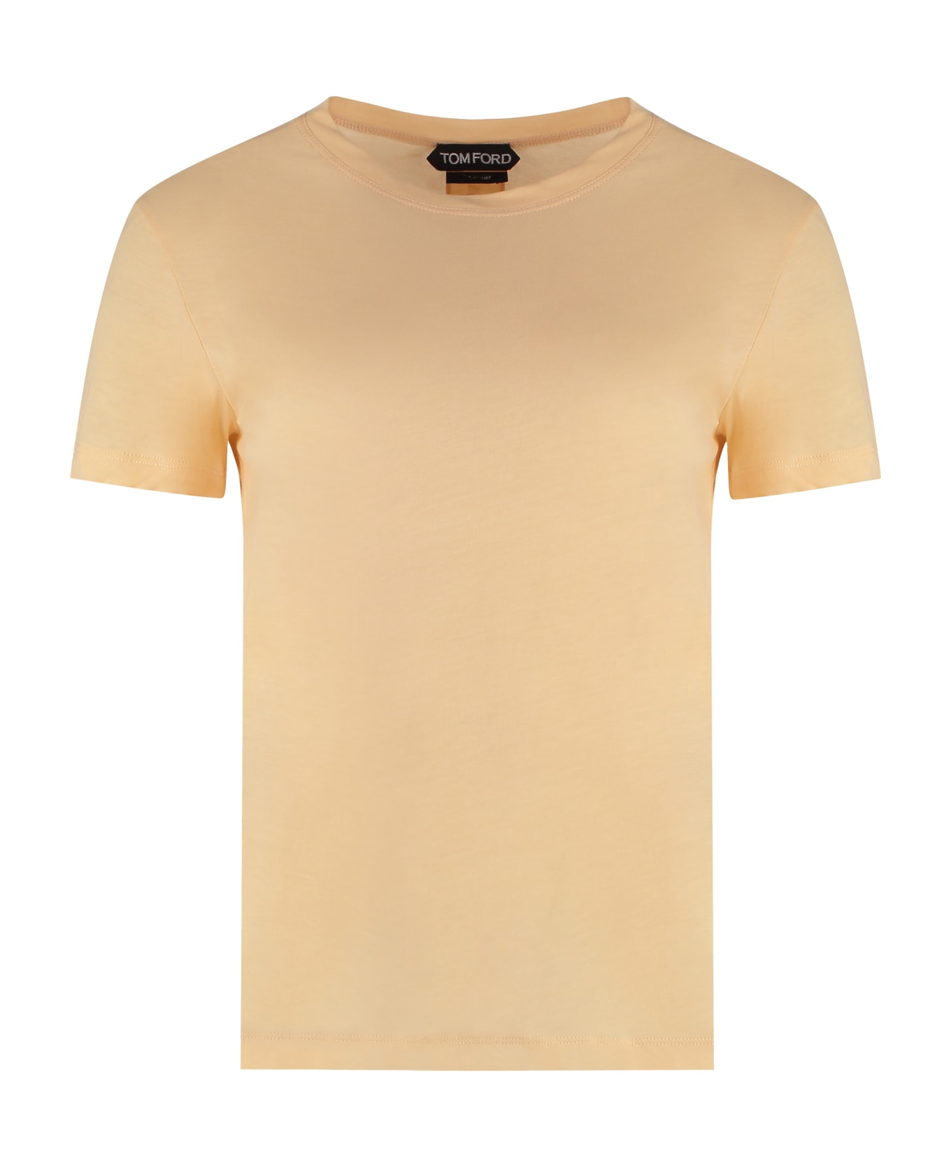 Tom Ford Cotton Crew-neck T-shirt - Salmon pink