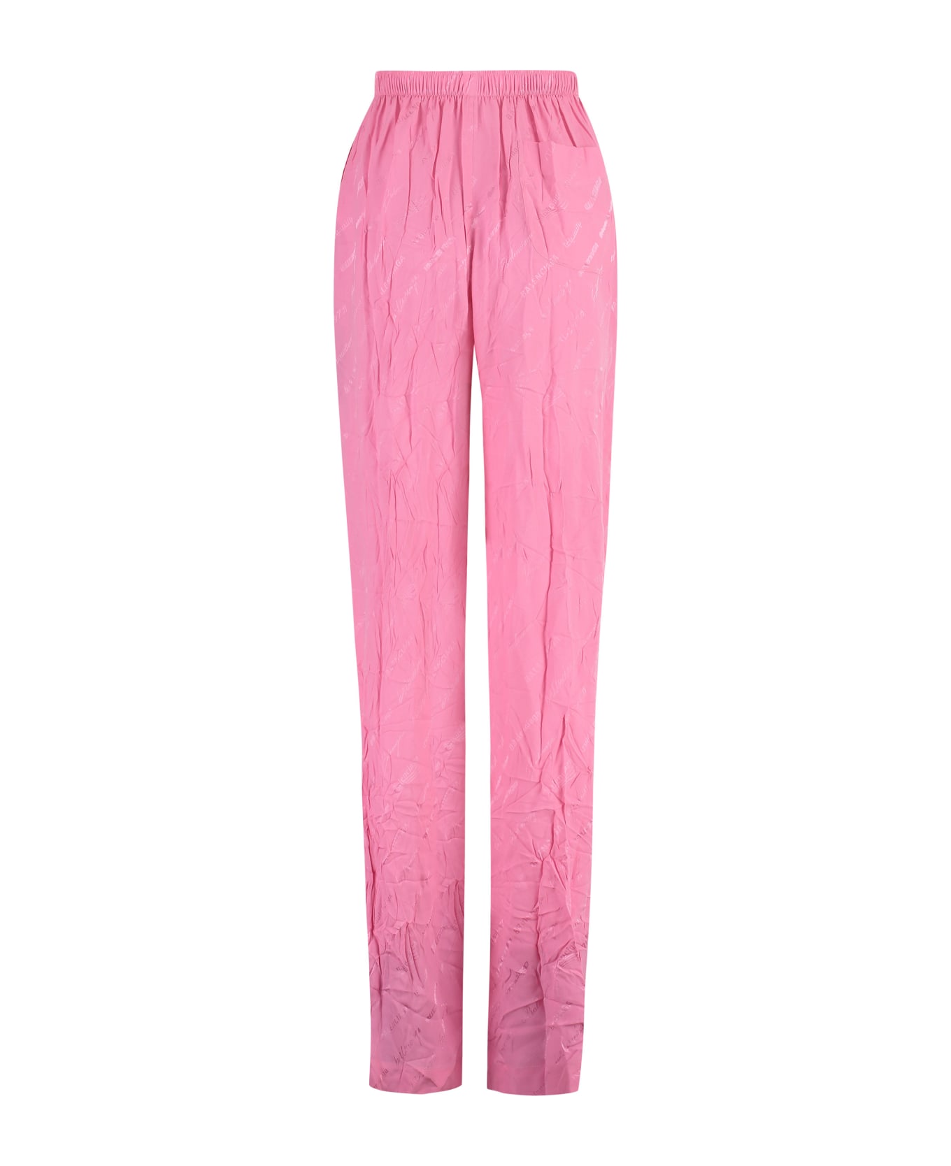 Balenciaga Silk Pyjama Pant - Pink & Purple