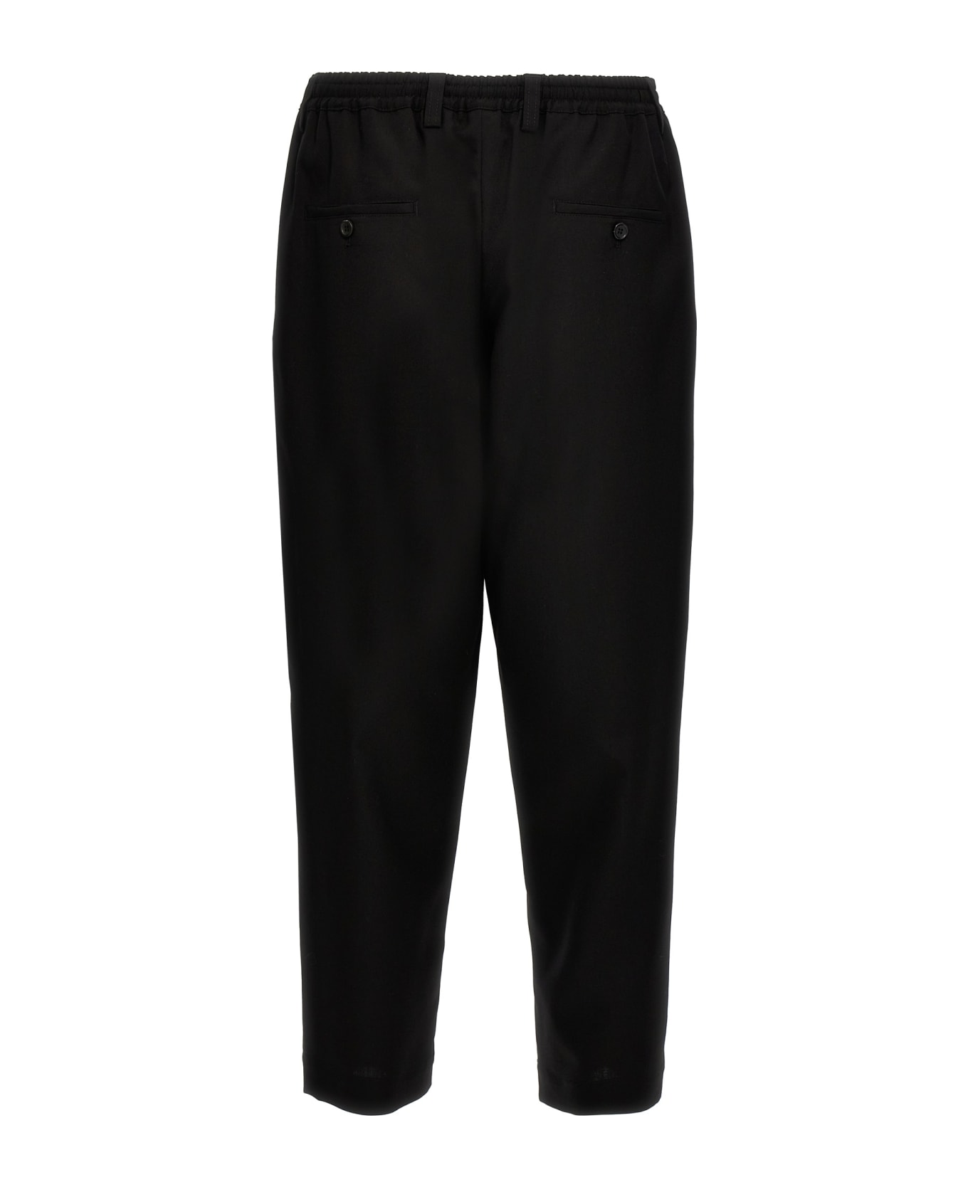 Marni Tropical Wool Crop Pants - Black  