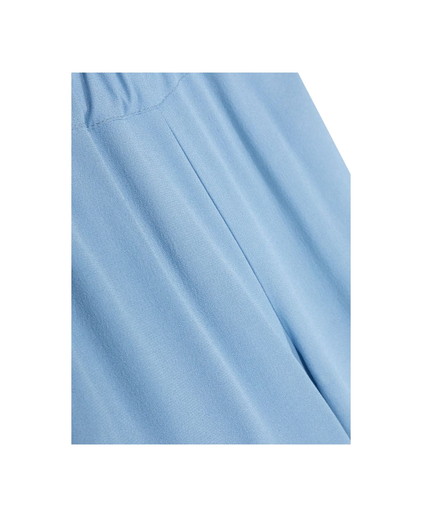 Simonetta Wide Leg Pants - BLUE