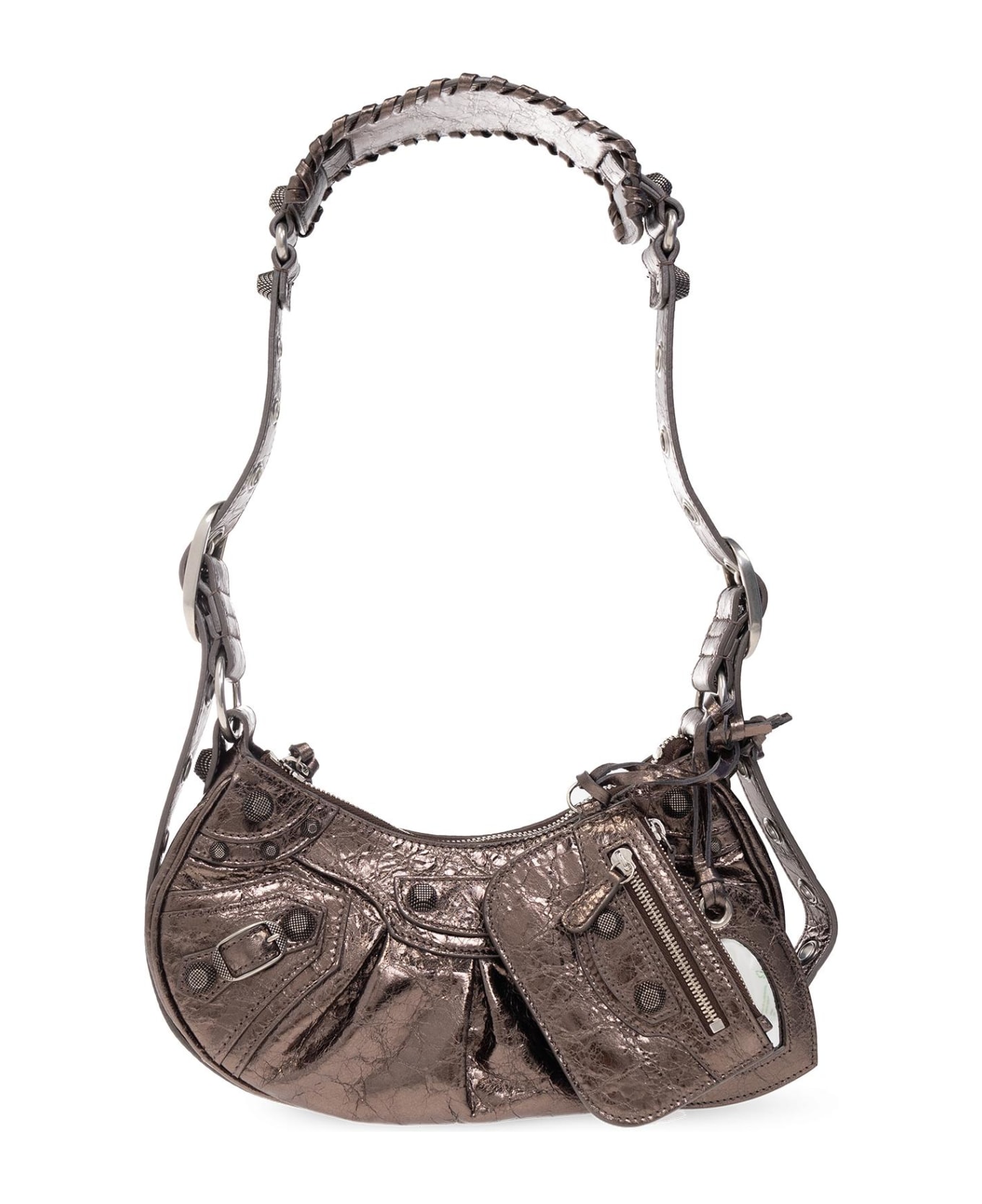 Balenciaga 'le Cagole Xs' Shoulder Bag - Marrone
