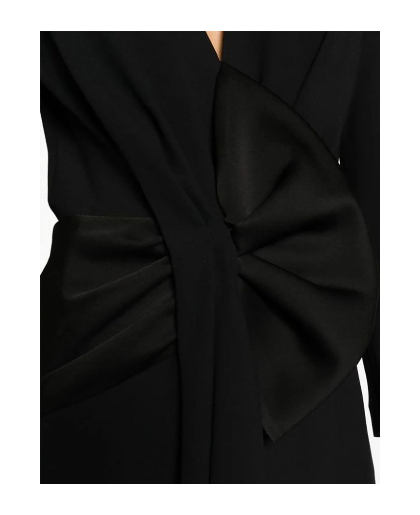 Alberta Ferretti Black Acetate Blend Jumpsuit | italist