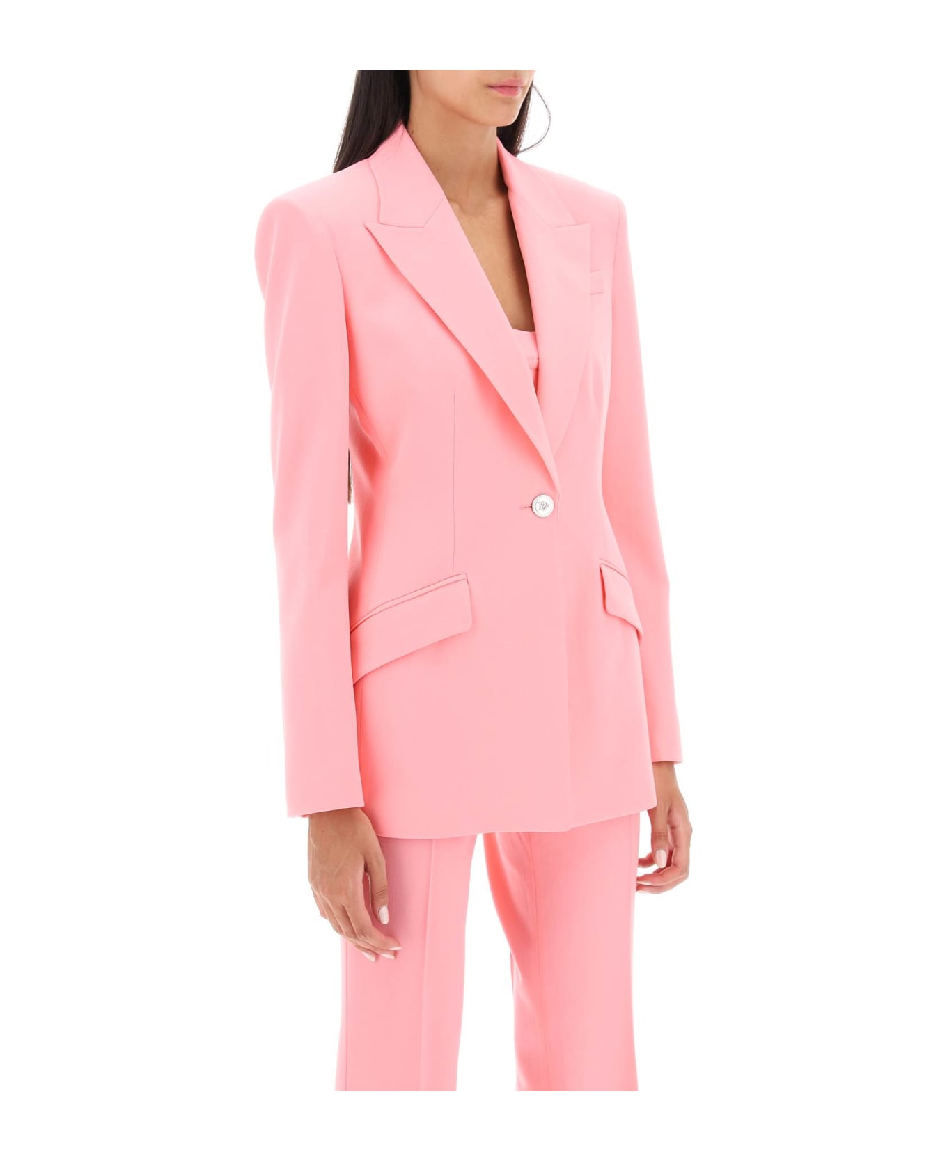 Versace Responsible Informal Blazer - Pastel Pink