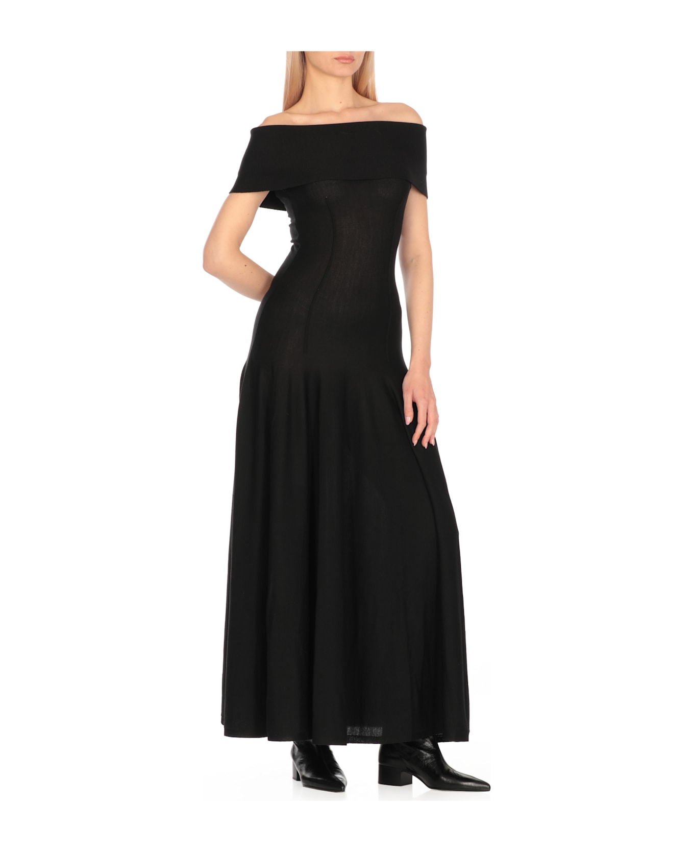 Khaite Ava Dress - Black