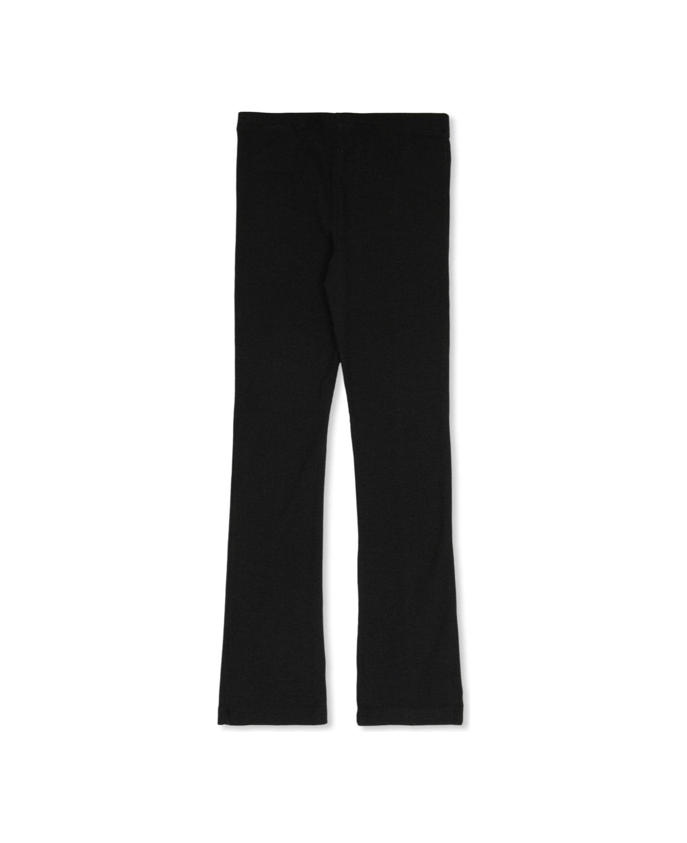 Off-White Logo Printed Trousers - Black White