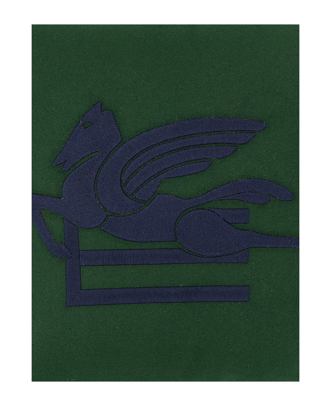 Etro 'pegaso' Cushion - Green
