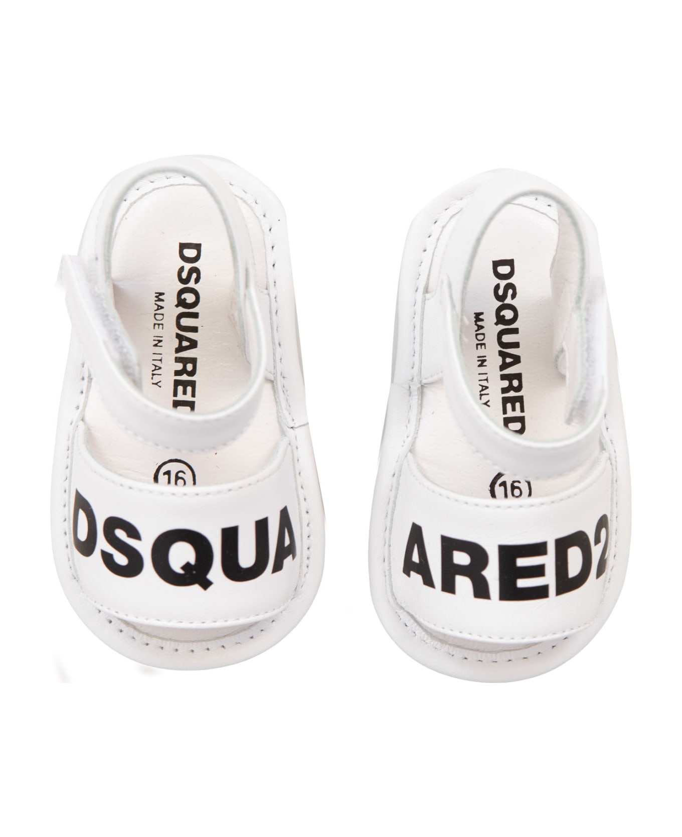 Dsquared2 Leather Sandals - White シューズ
