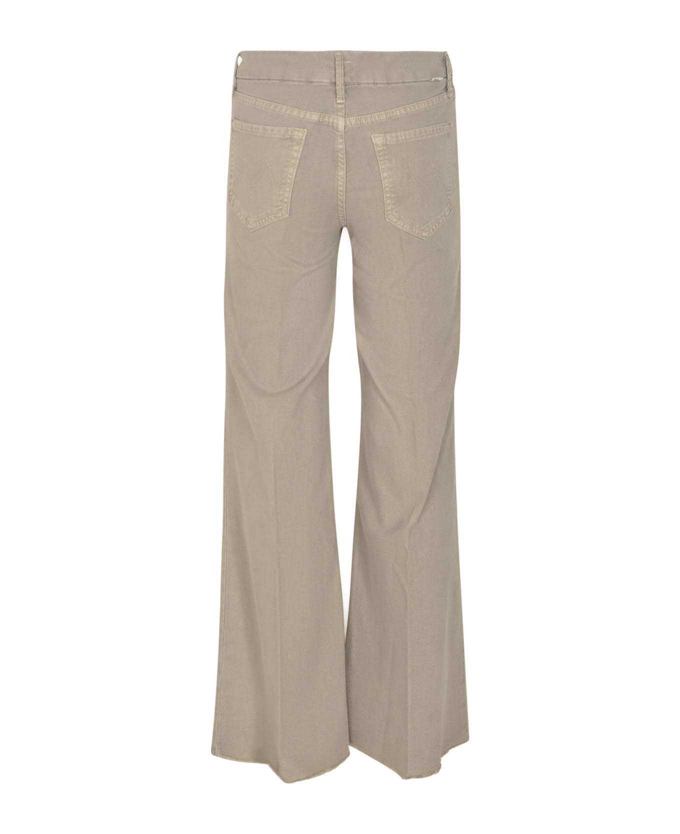 Mother The Roller Fray Zan Jeans - Taupe