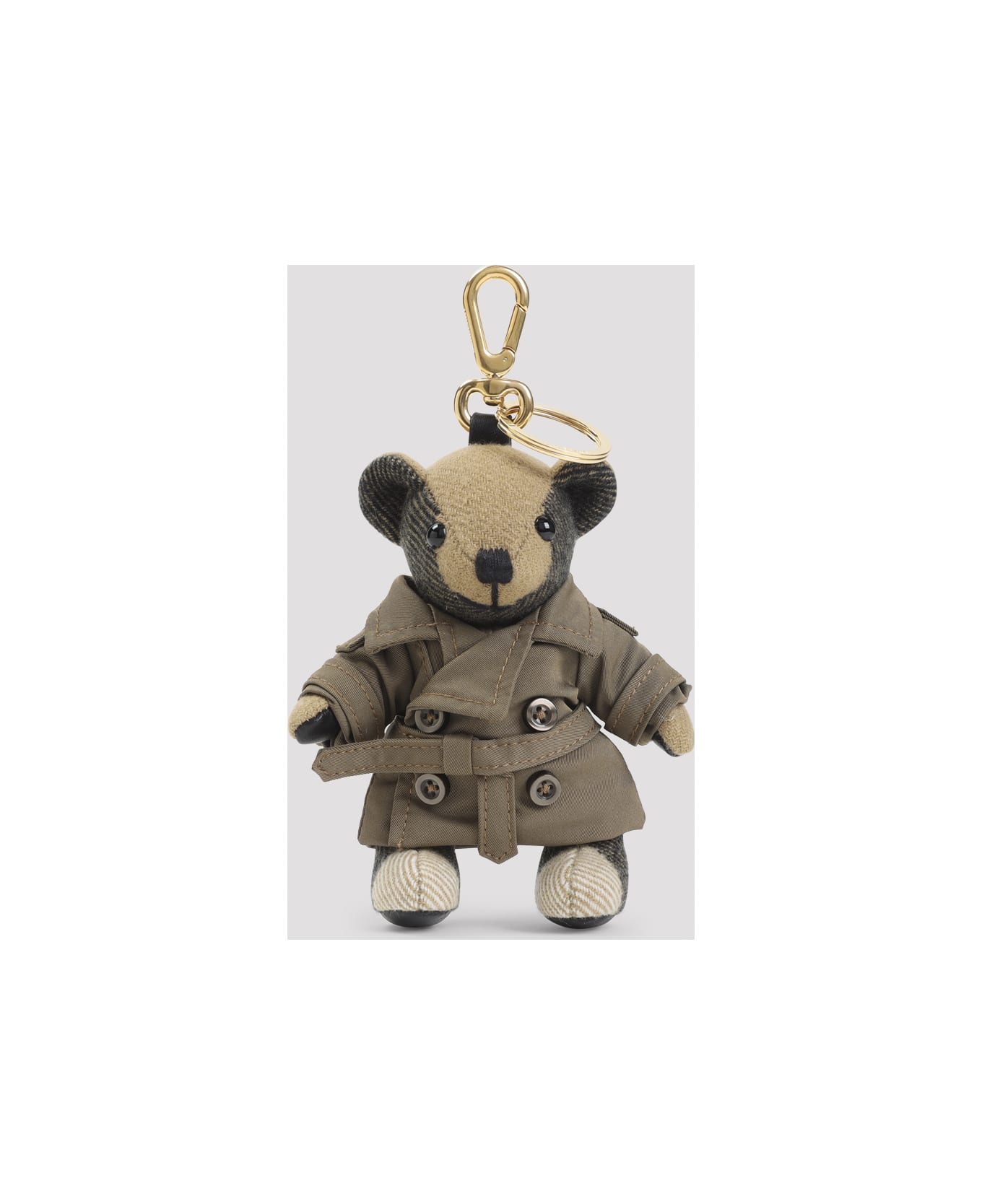 Burberry Thomas City Key Ring - Juniper