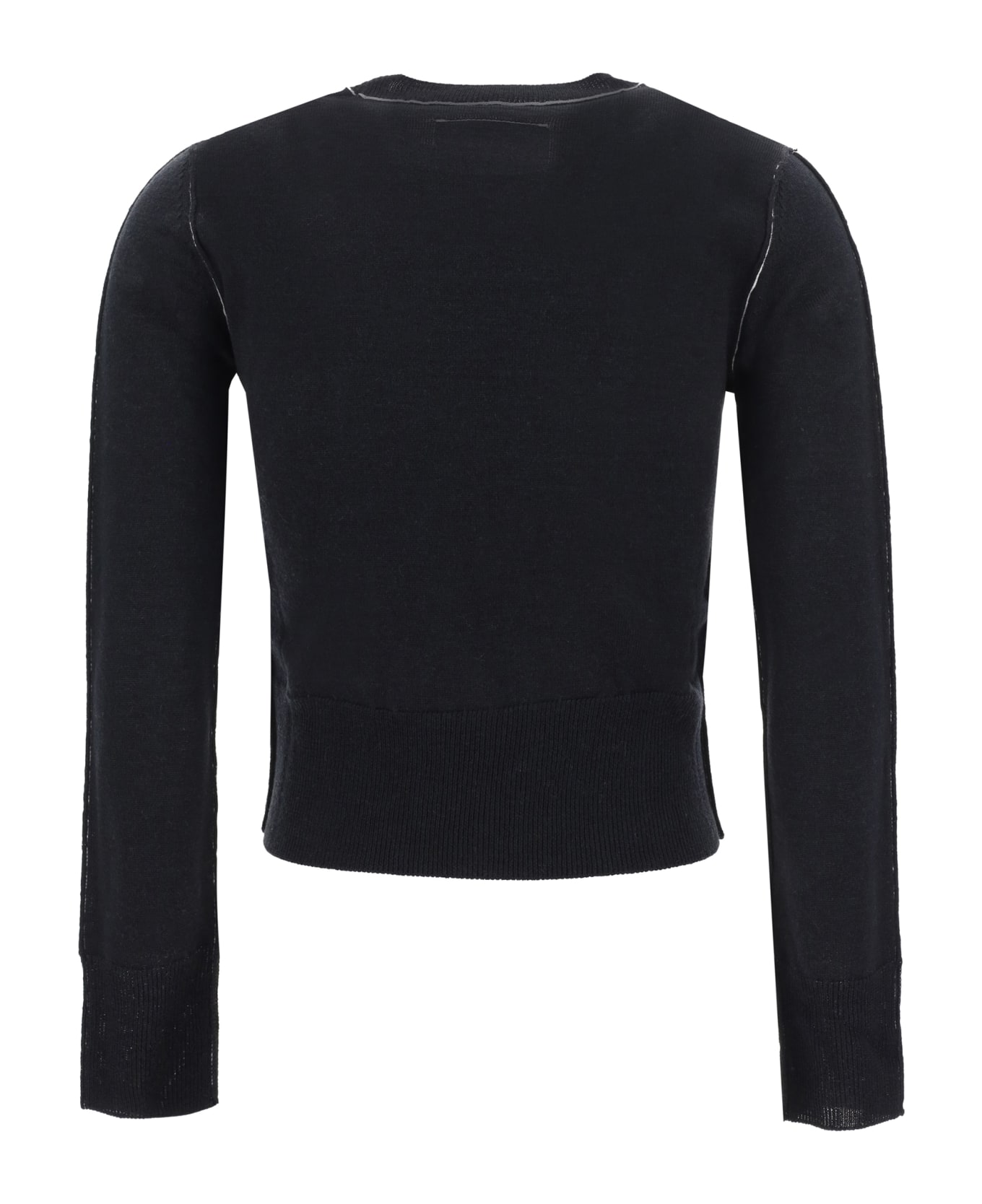 MM6 Maison Margiela Sweater - Black ニットウェア