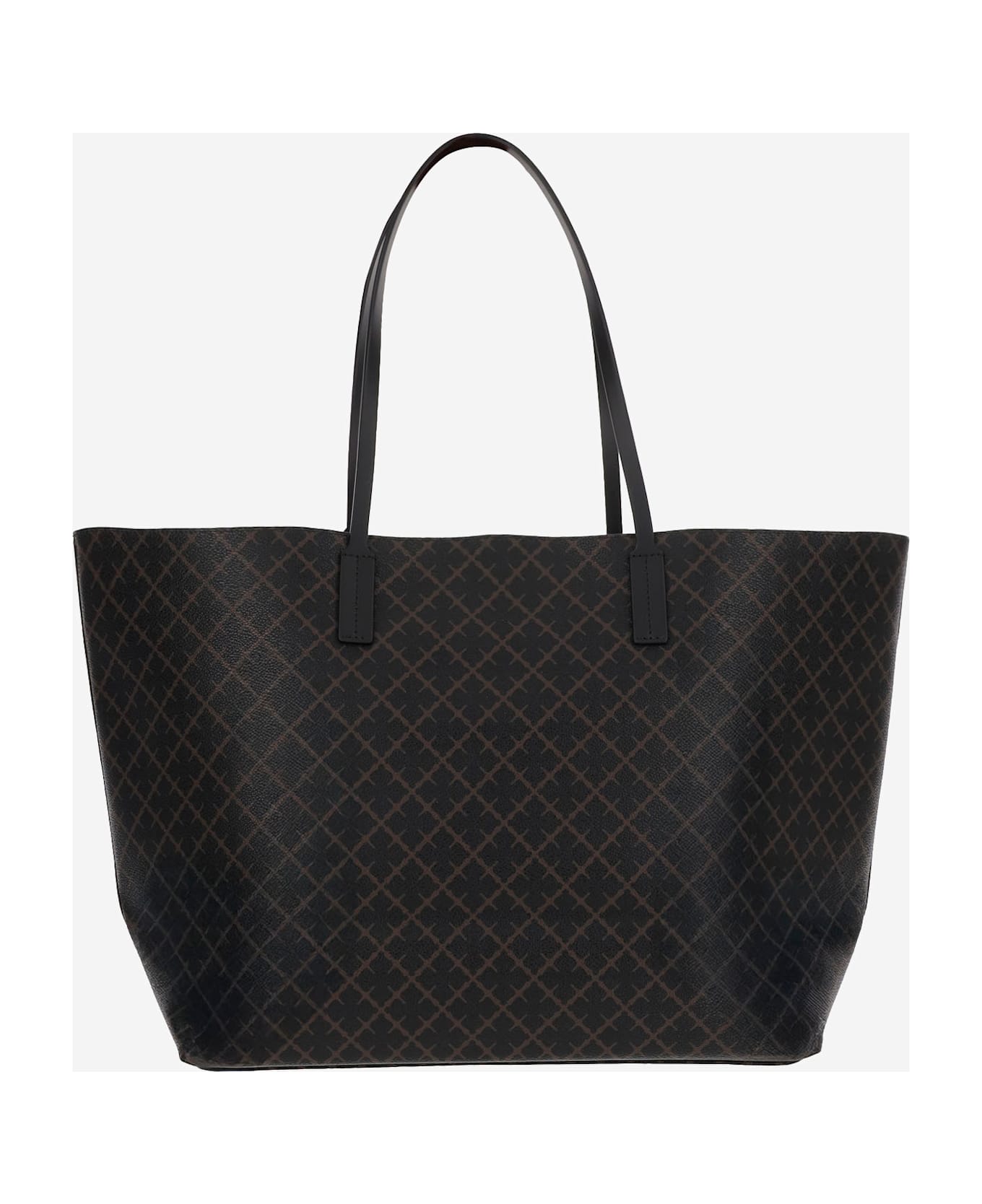 By Malene Birger Abi Floral Print Tote Bag - Marrone scuro