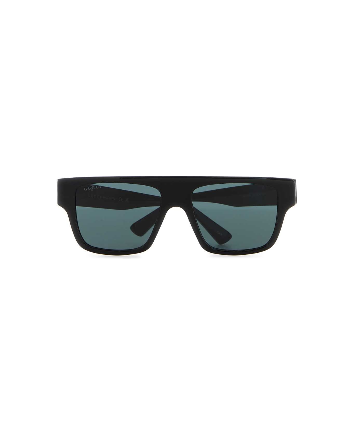 Gucci Black Acetate Sunglasses - BLACKCLUE