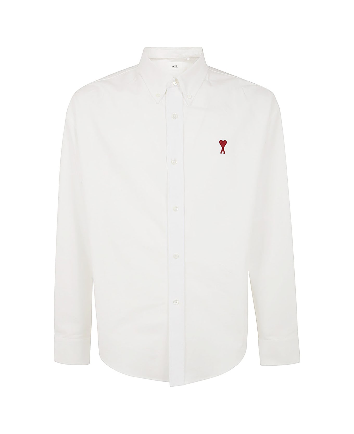 Ami Alexandre Mattiussi Boxy Fit Shirt - Natural White