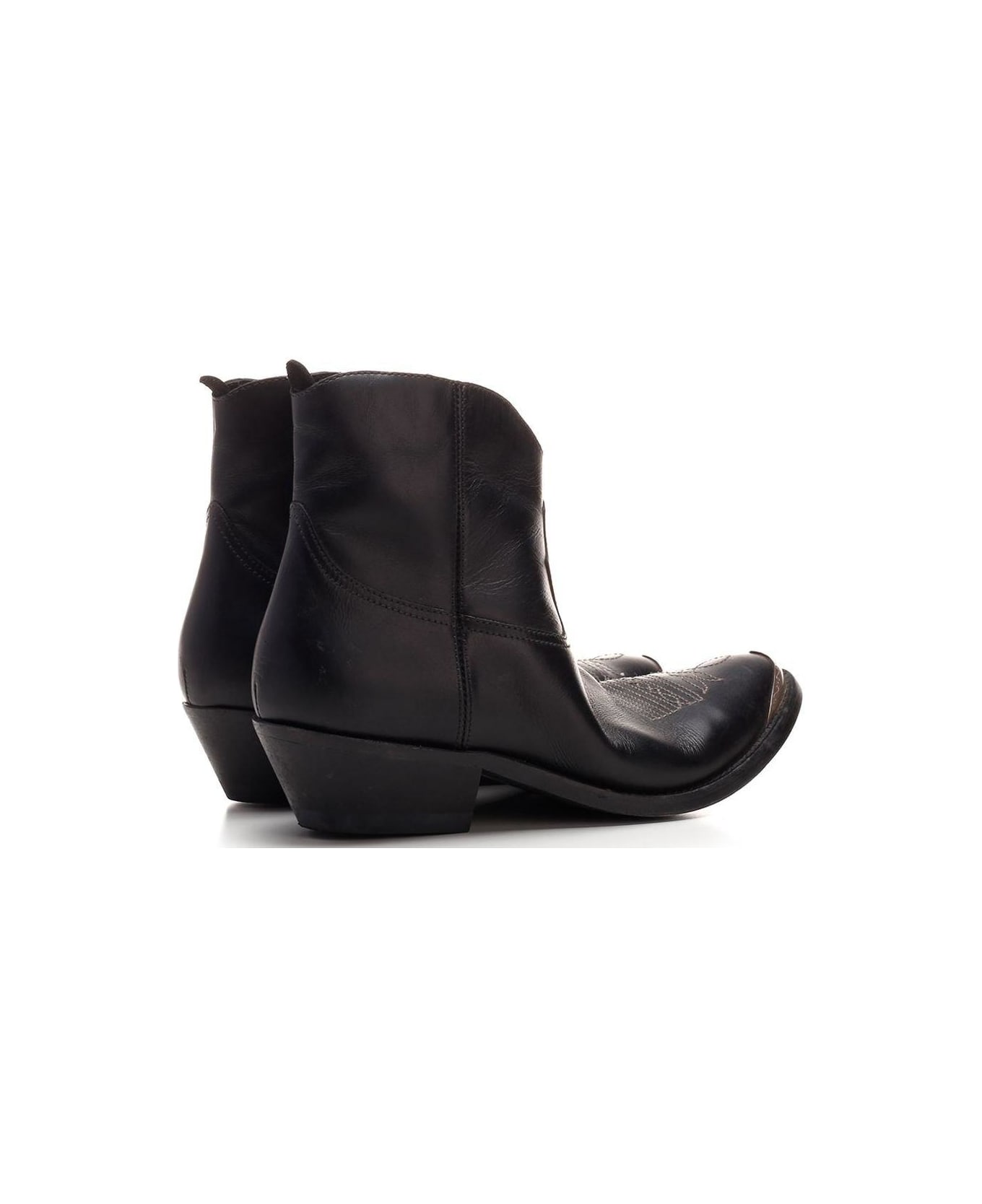 Golden Goose Young Ankle Boots - Black