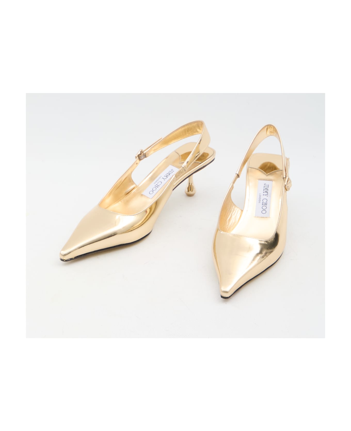 Jimmy Choo Amel 50 Pumps - GOLD
