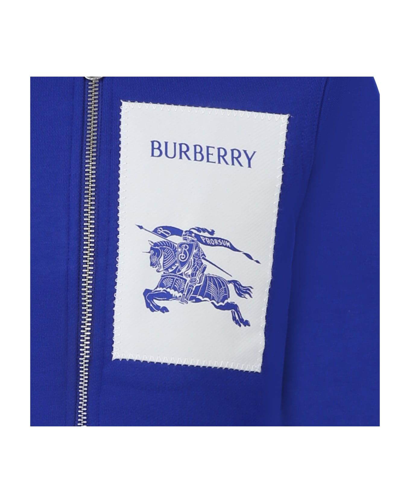 Burberry Sweatshirt For Boys With Logo - Blu
