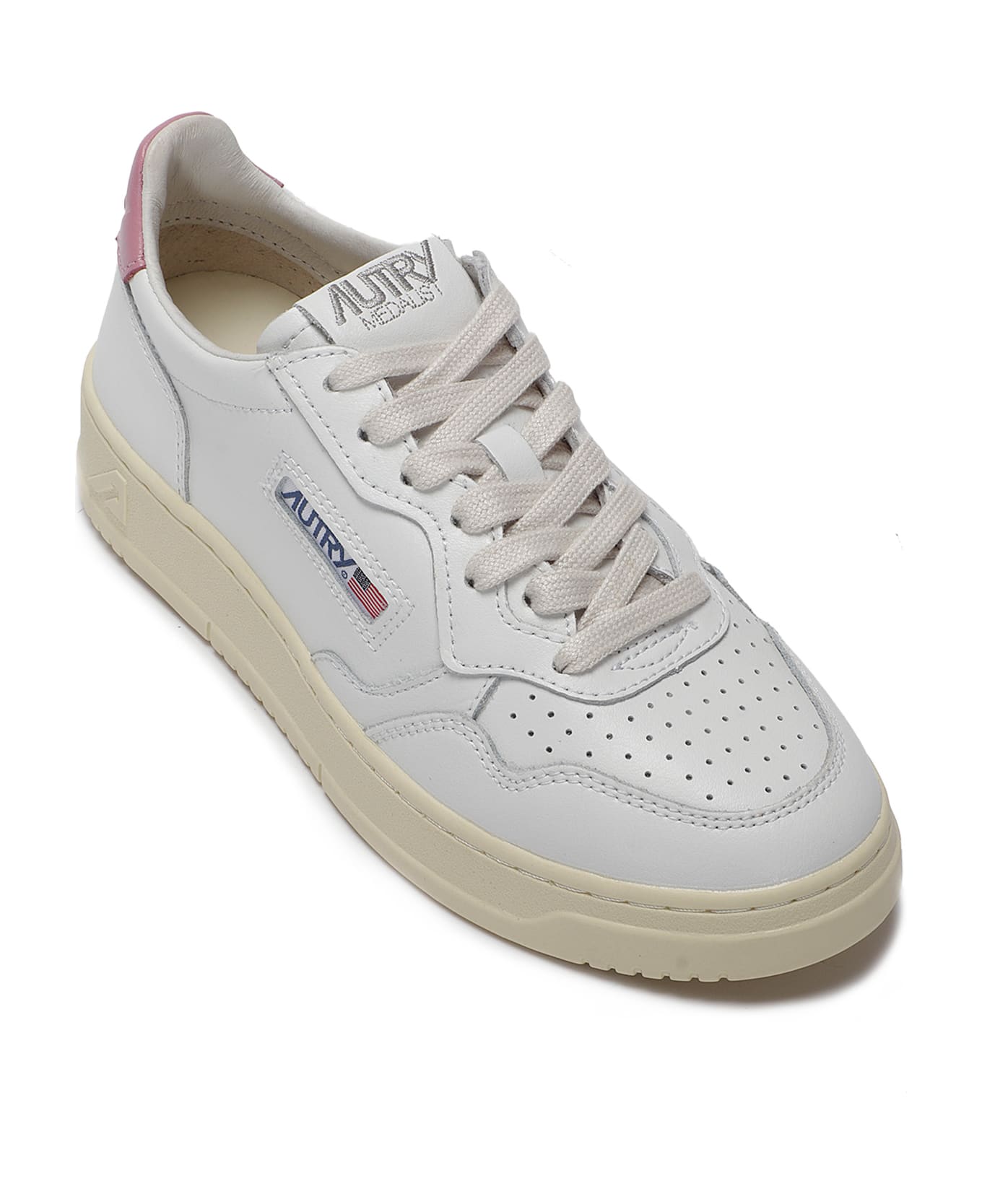Autry Medalist Low Wom - WHT/POLIGNAC