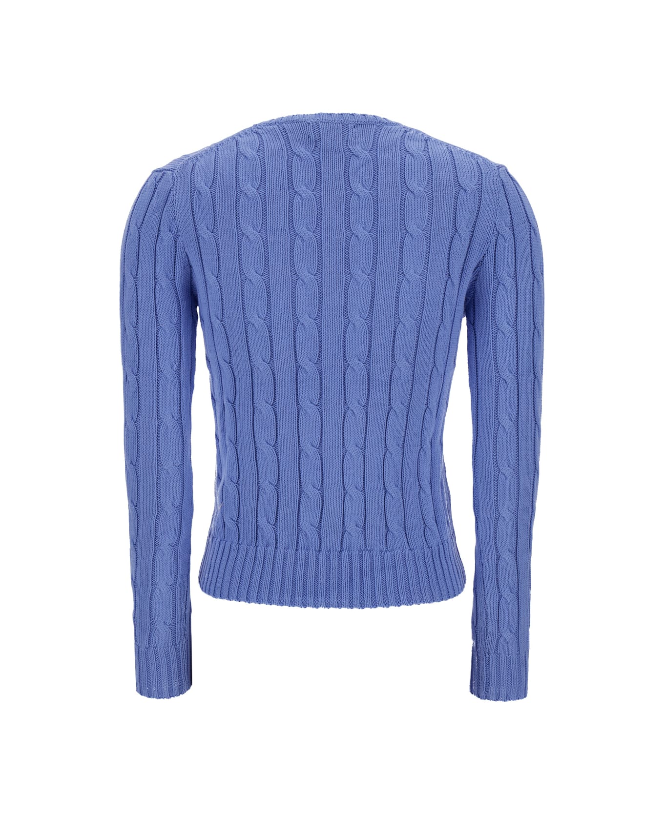 Ralph Lauren Julianna-long Sleeve-pullover - blue ニットウェア