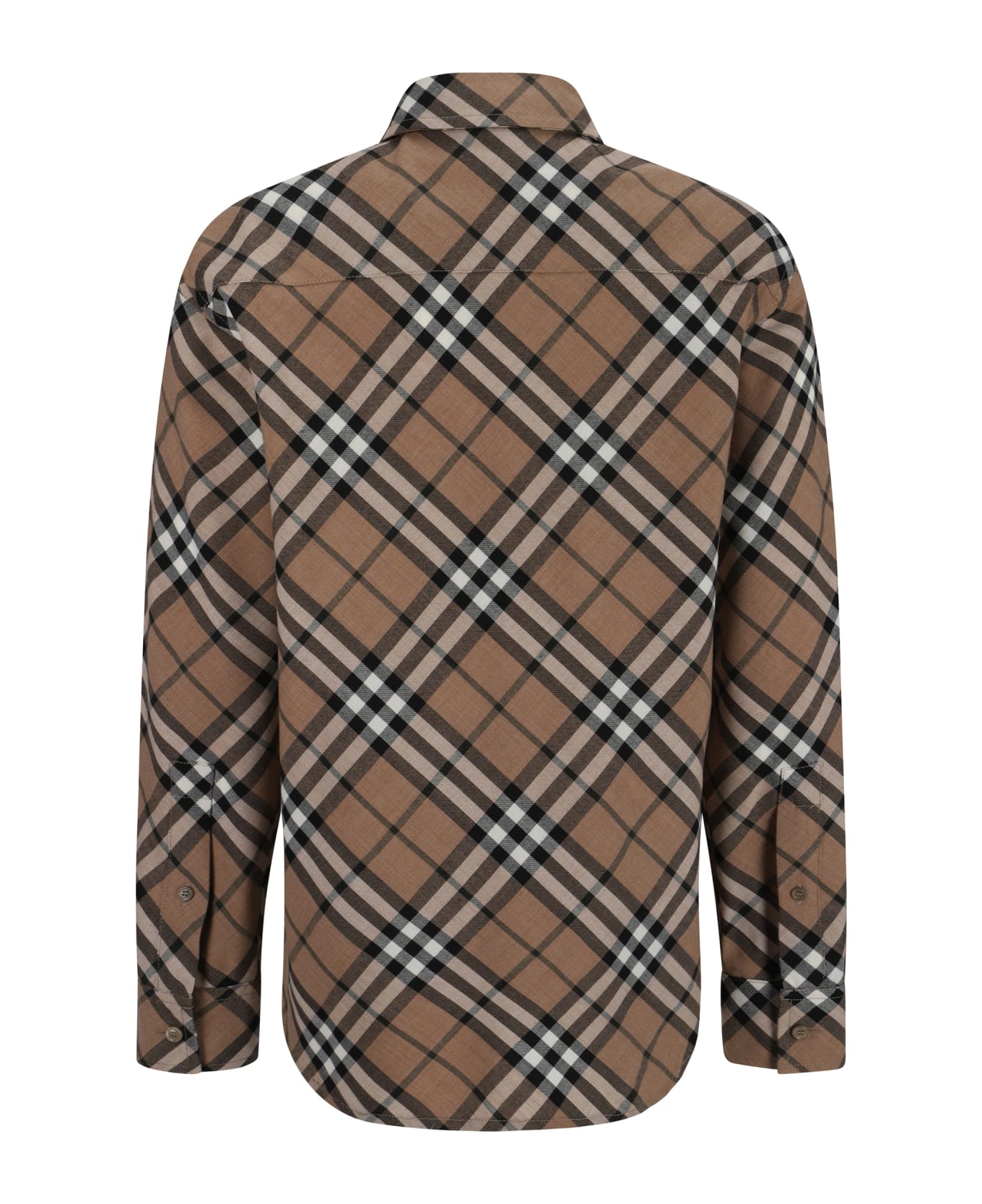 Burberry Beige Check Cotton Shirt - LINDENIPCHECK
