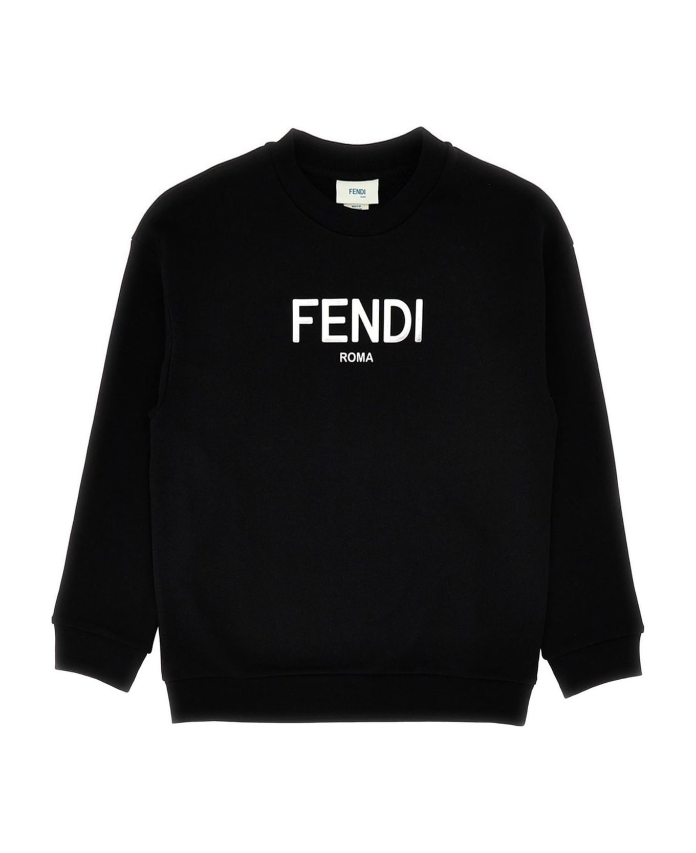 Fendi Kids Sweaters Black - Black