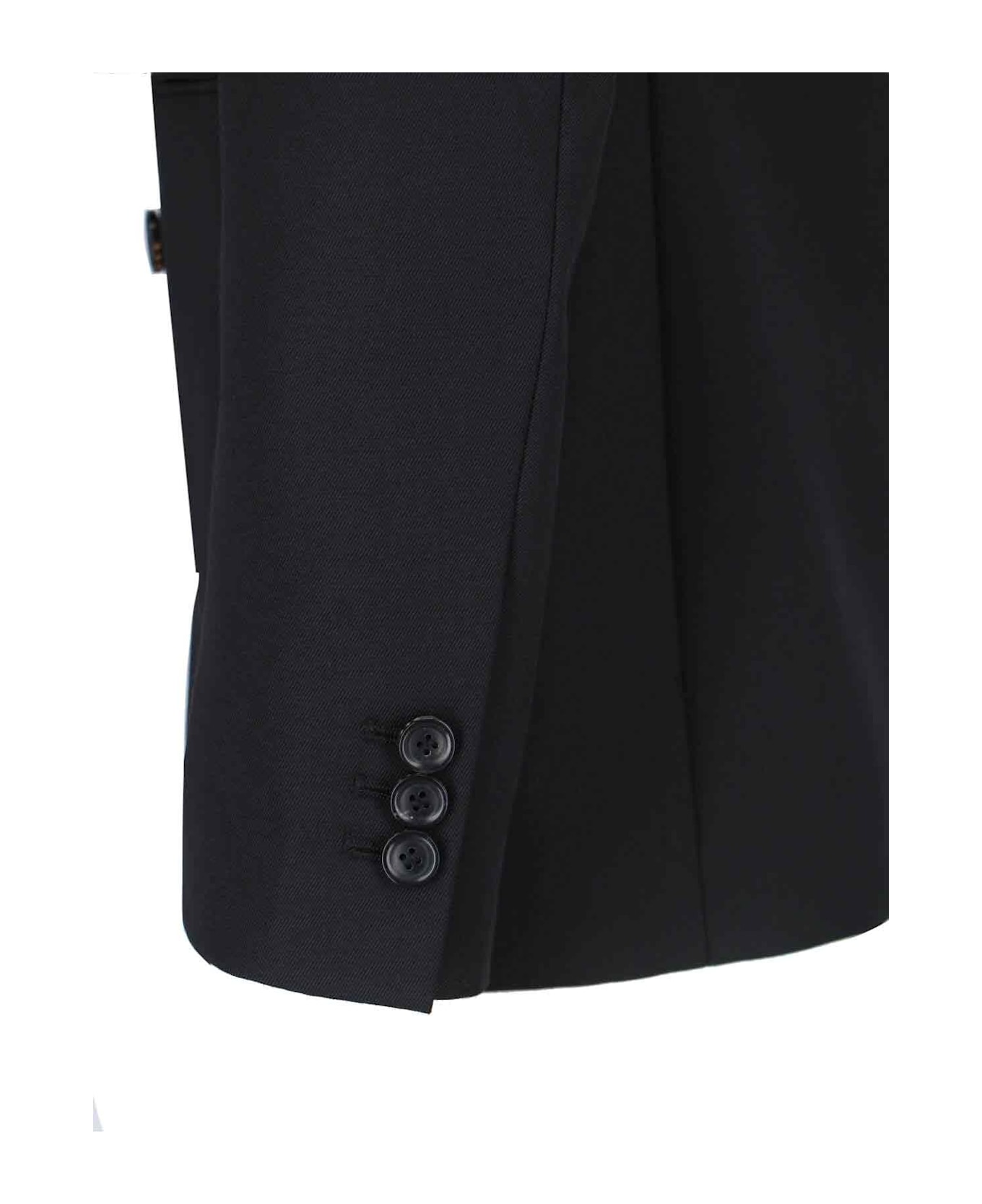 Tonywack Double-breasted Blazer - BLACK