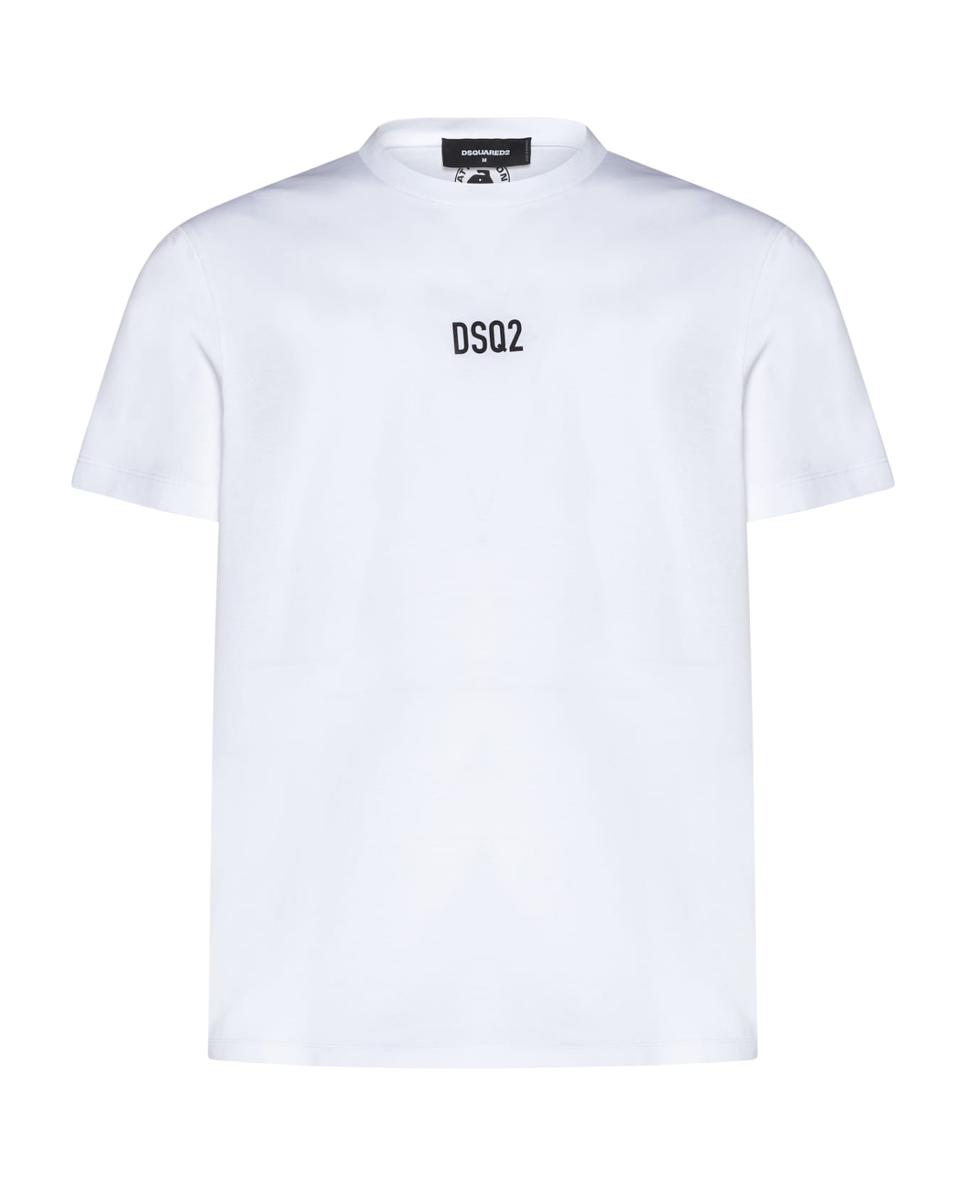 Dsquared2 Logo Cotton T-shirt - White