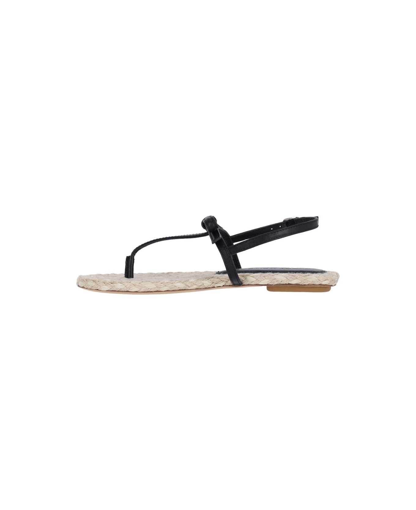 Stuart Weitzman Espadrille Sandals "felicity" - Black  