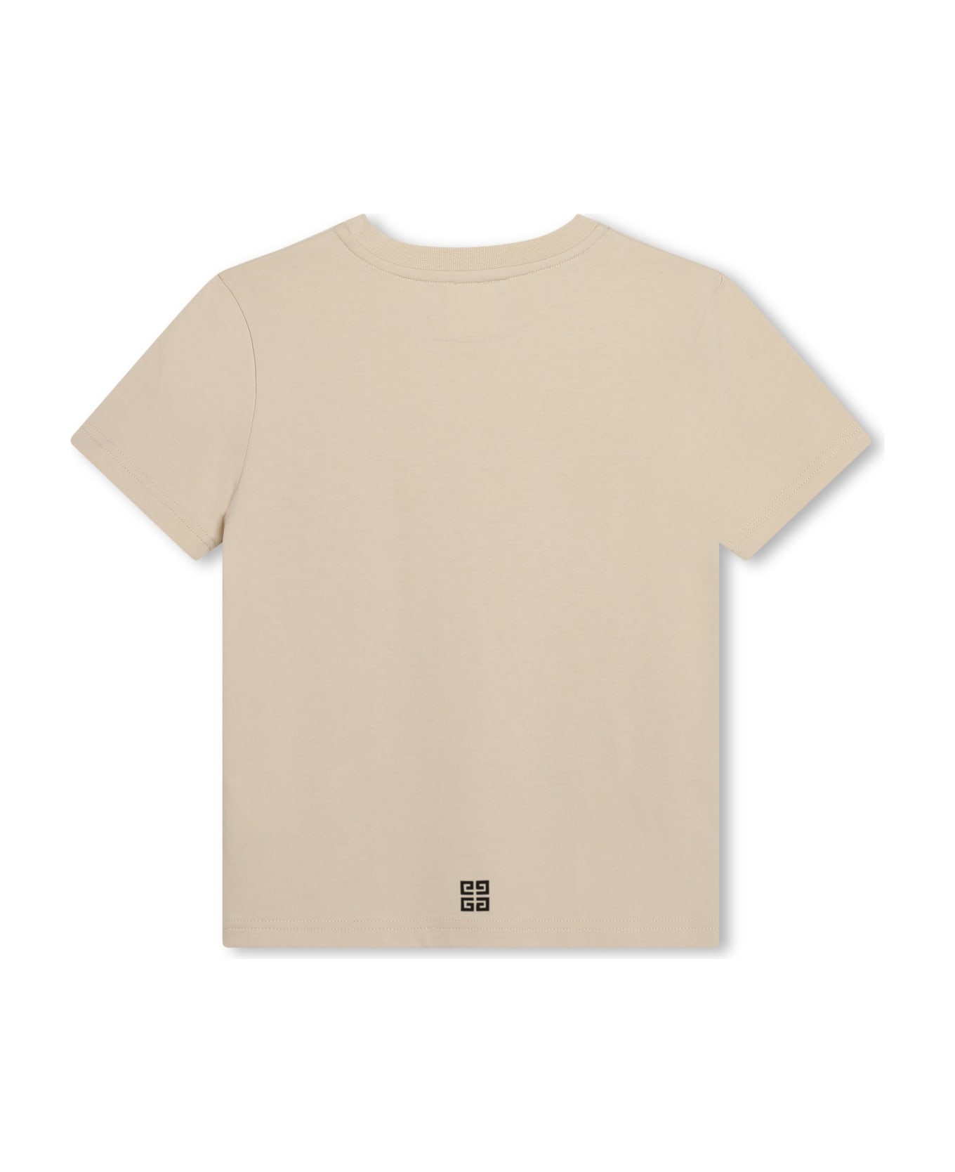Givenchy T-shirt Con Logo - Crema Tシャツ＆ポロシャツ