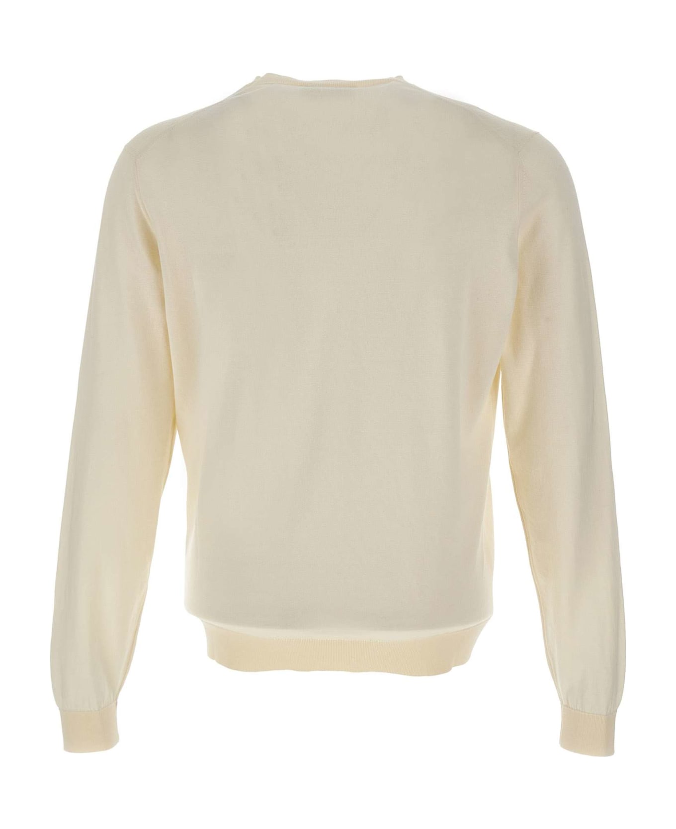 Filippo De Laurentiis Superlight Cotton Sweater - WHITE