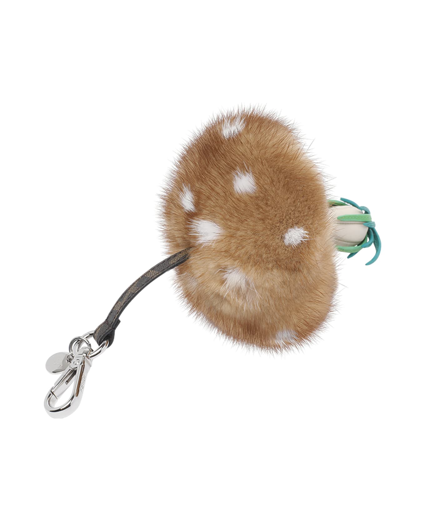 Fendi Mushroom Charm - Brown