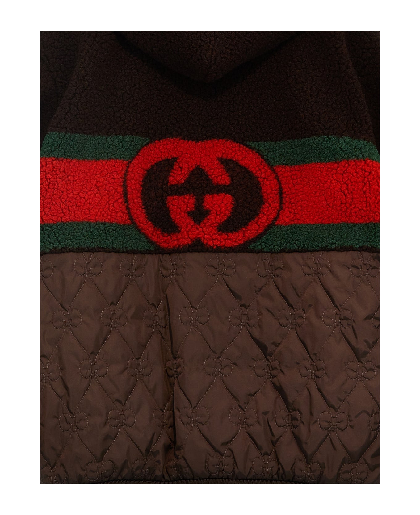 Gucci Web Ribbon Hooded Jacket コート＆ジャケット