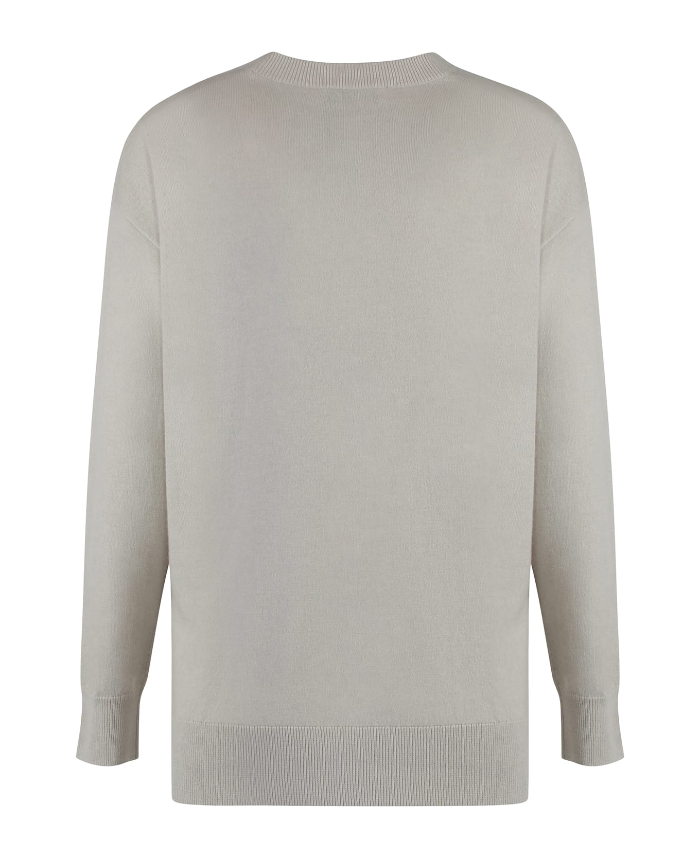 
S Max Mara Verona Crew-neck Wool Sweater - grey