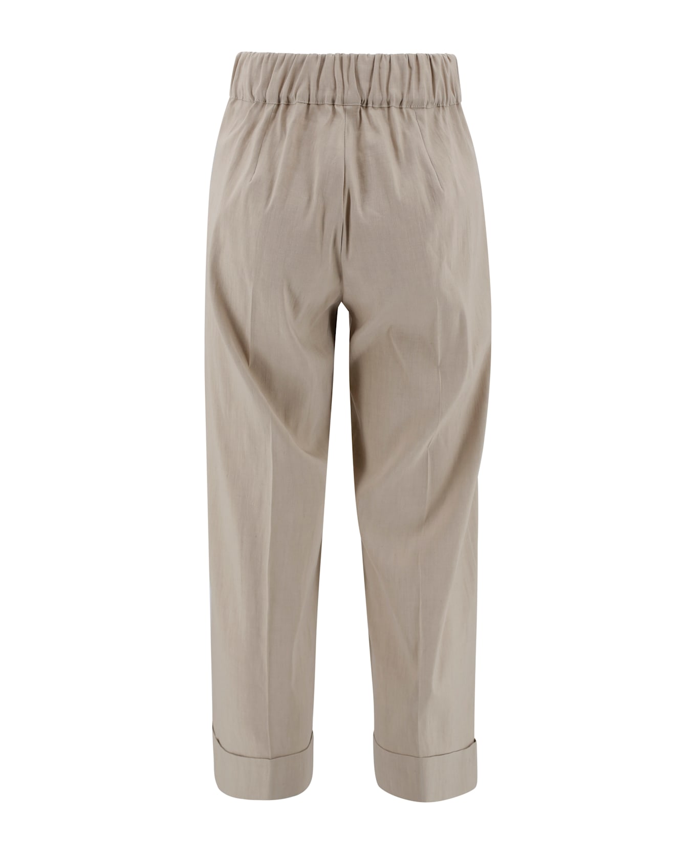 D.Exterior Linen Trousers - Dune