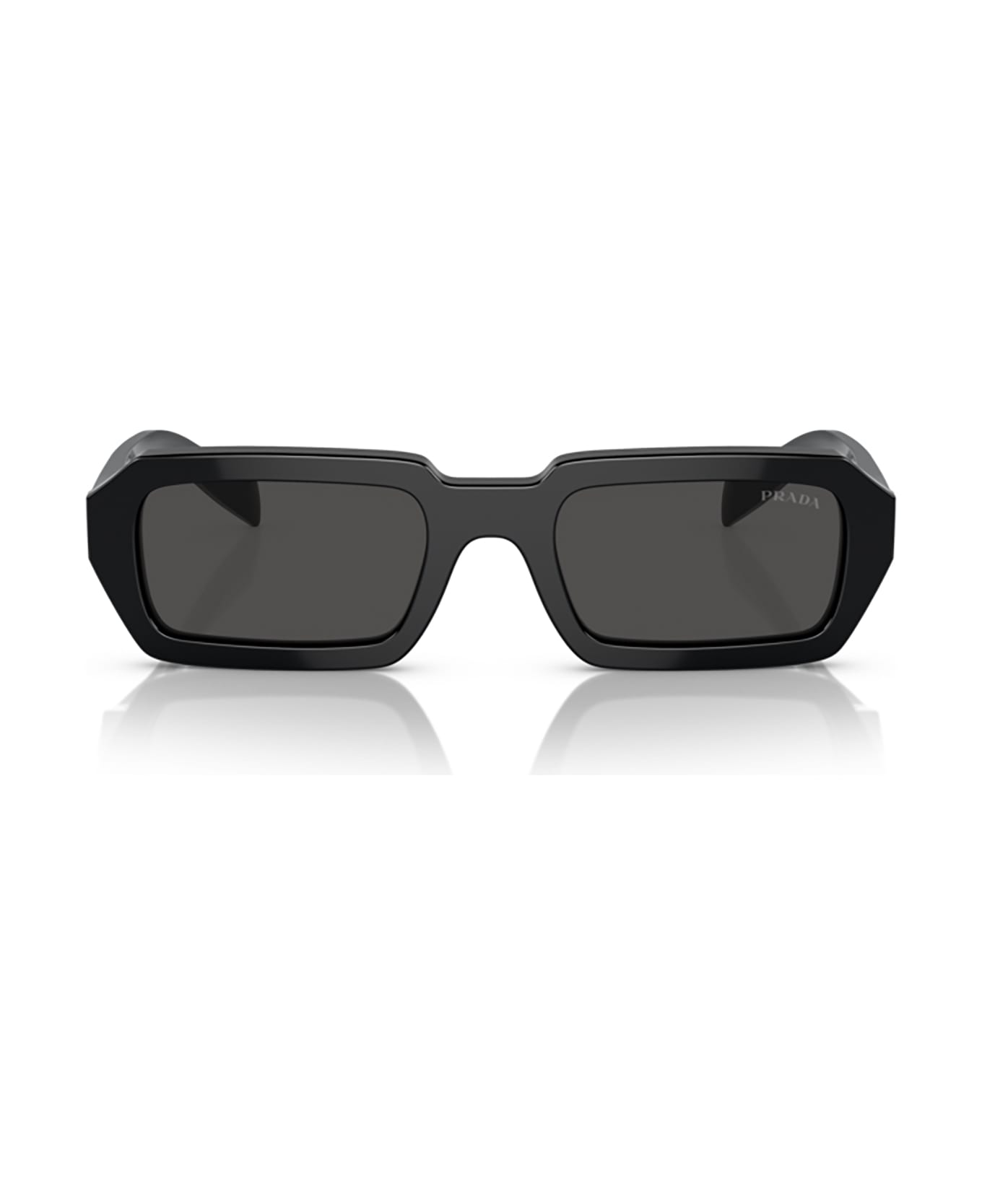 Prada Eyewear Pr A12s Black Sunglasses - Black サングラス